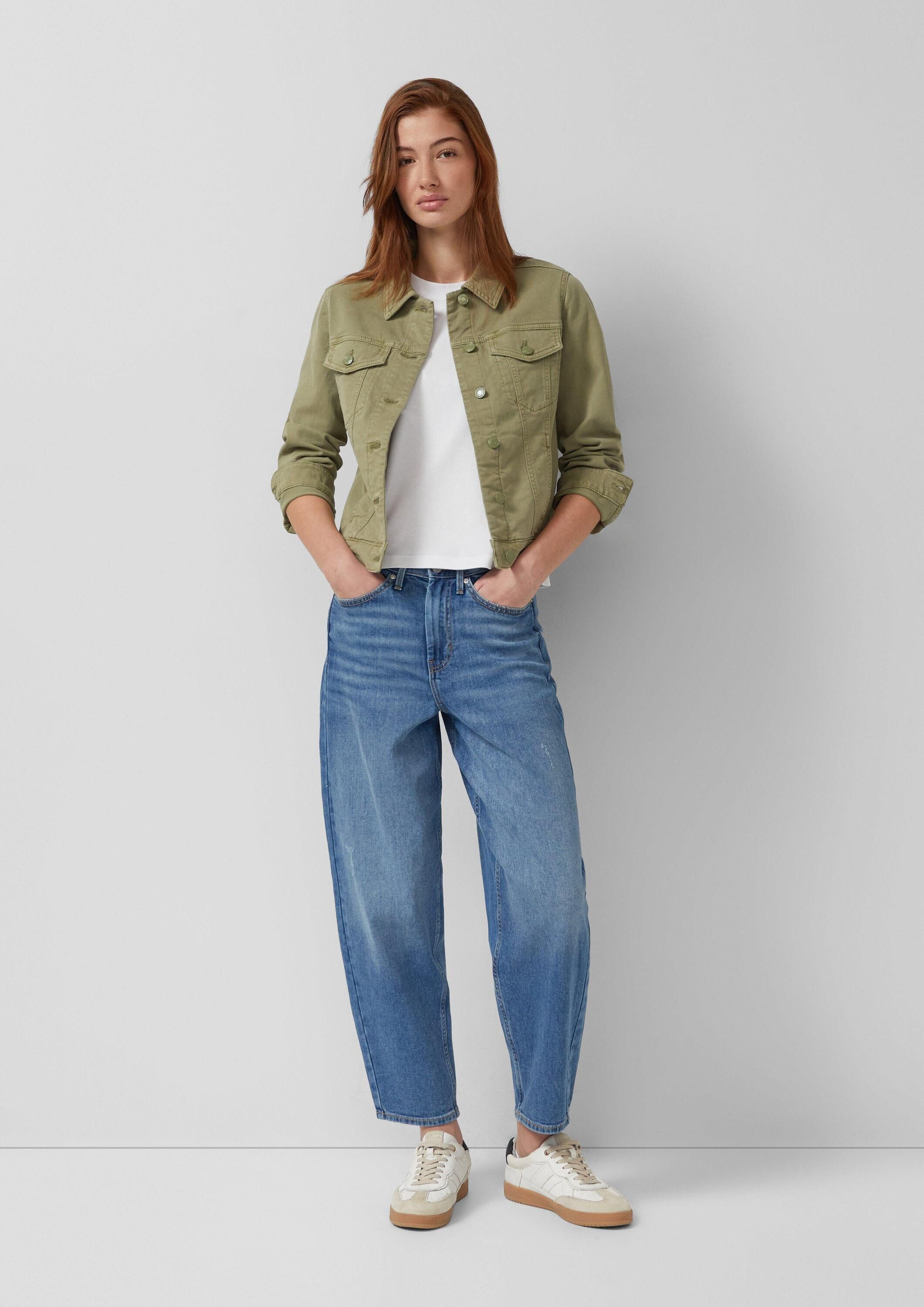 s.Oliver Funktionsjacke Indoor-Jacke Leichte Denim-Jacke – Bild 5 von 5