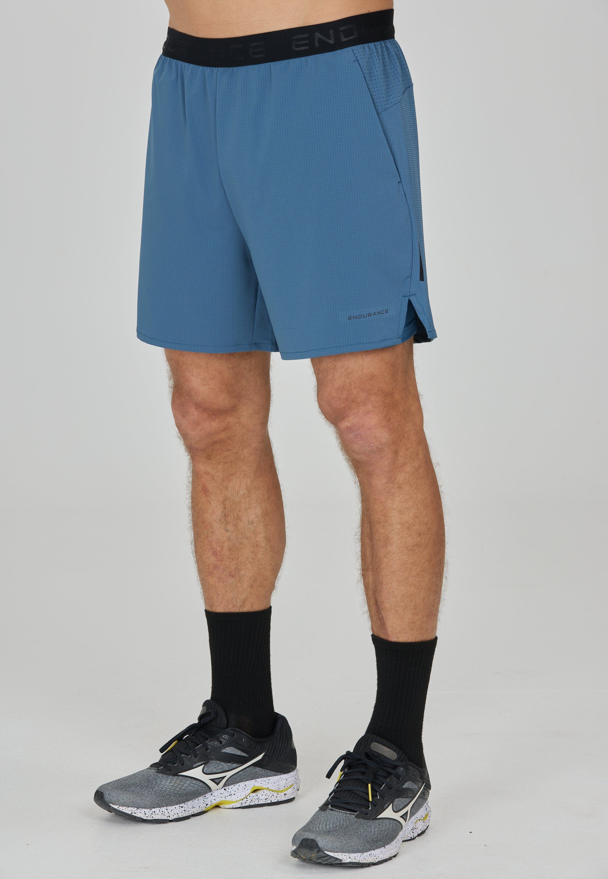 ENDURANCE Shorts Air mit Tights integrierter blau