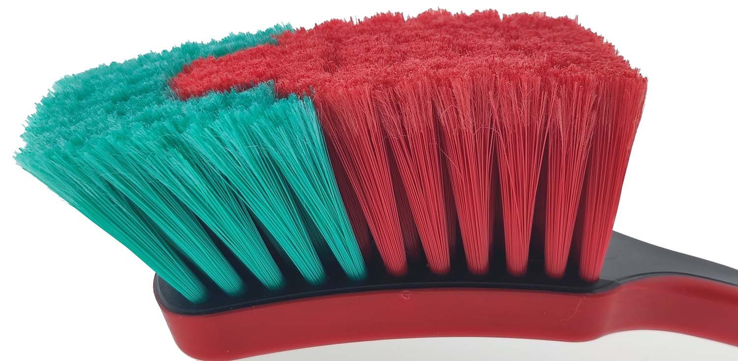 Vikan Felgenbürste Multibürste Felgen Radbürste Autoreinigung Schwarz 1 Stück, Felgenwäsche, (Stück, Multibürste), Felgenbürste Waschbürste Handbürste Autowaschbürste