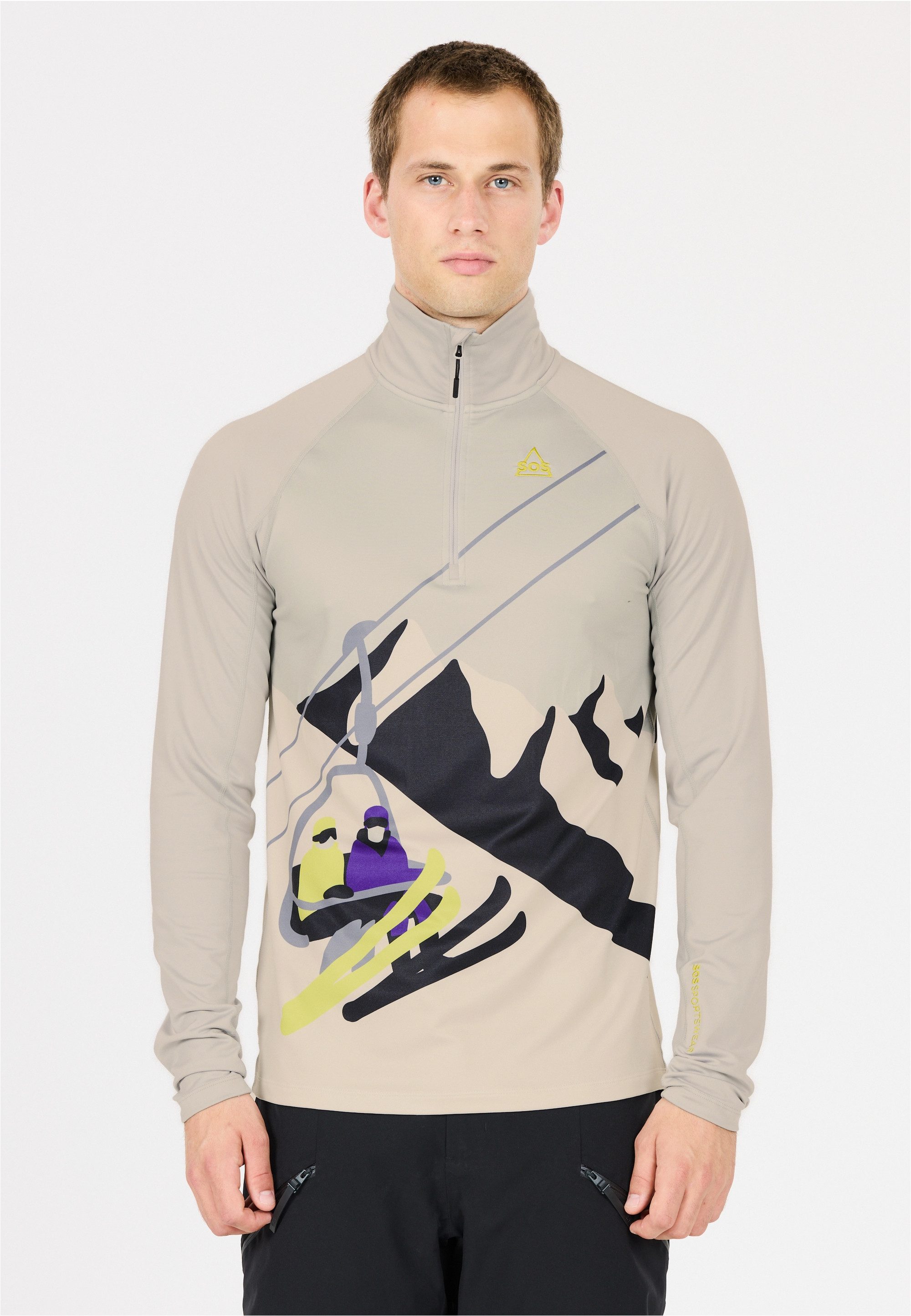 SOS Funktionsshirt Stratos mit kuscheliger Wärme