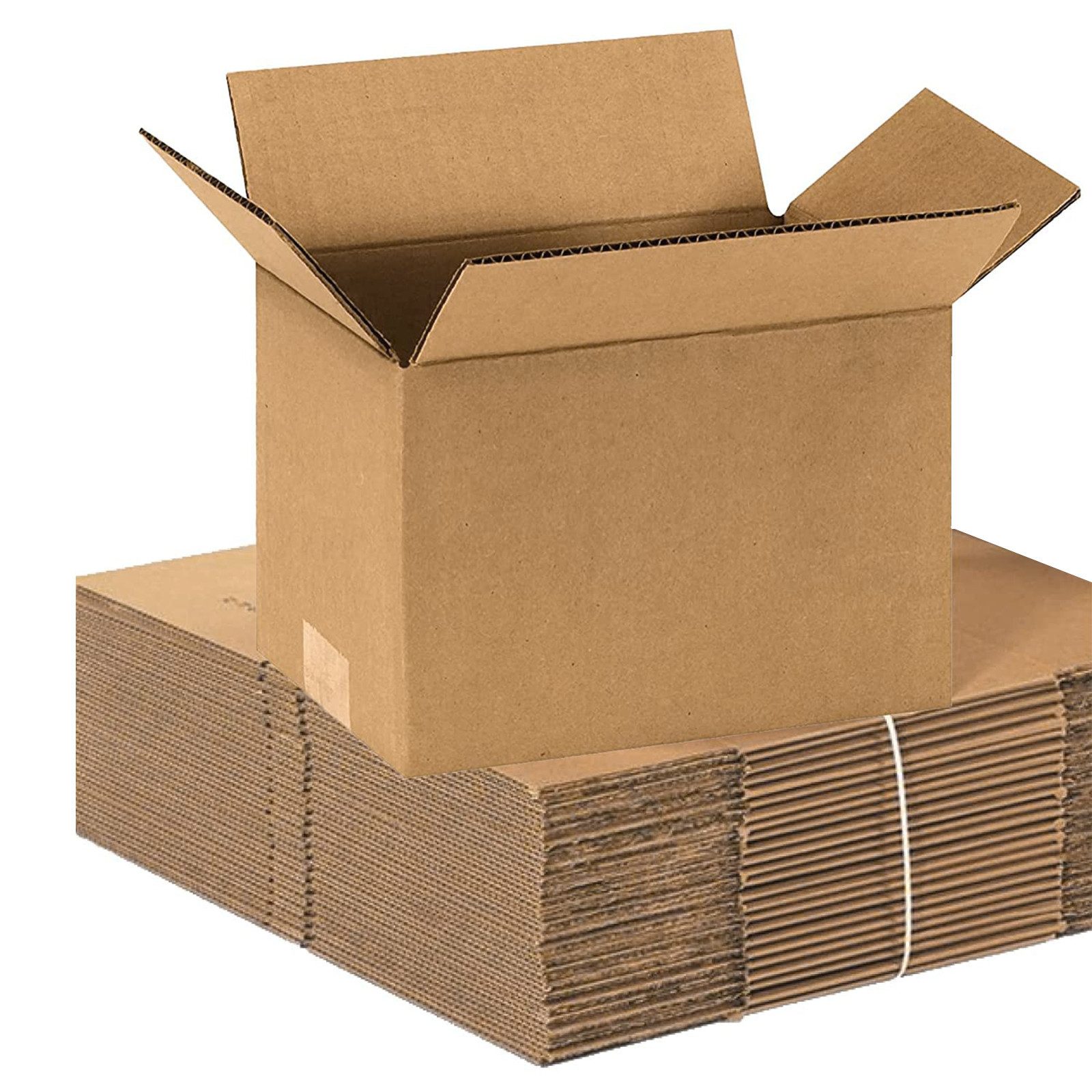 PACIEA Karton Quadratische Aufbewahrungsbox 200x200x200mm - Spielzeug & Haushalt