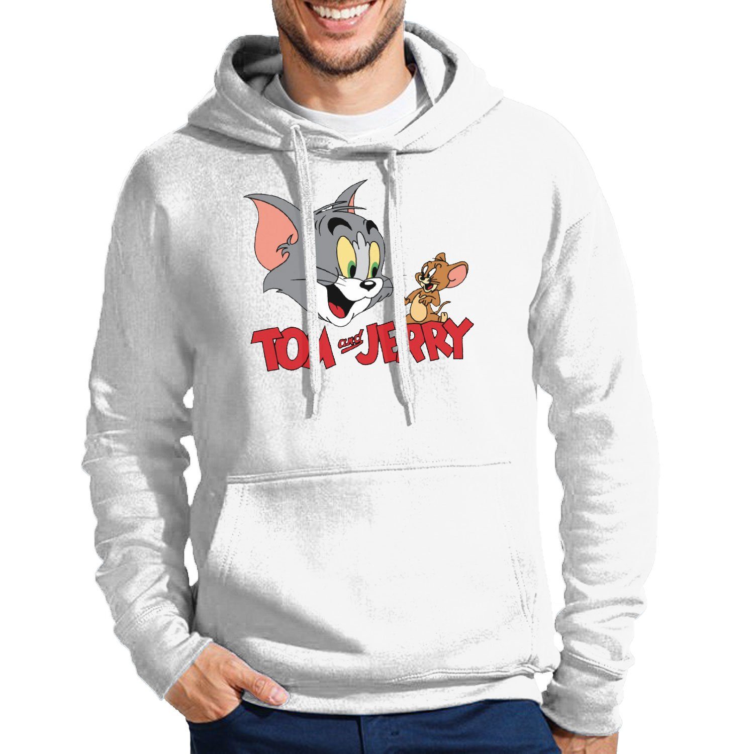 Blondie & Brownie Hoodie Herren Tom&Jerry Hoodie Mit Kapuze