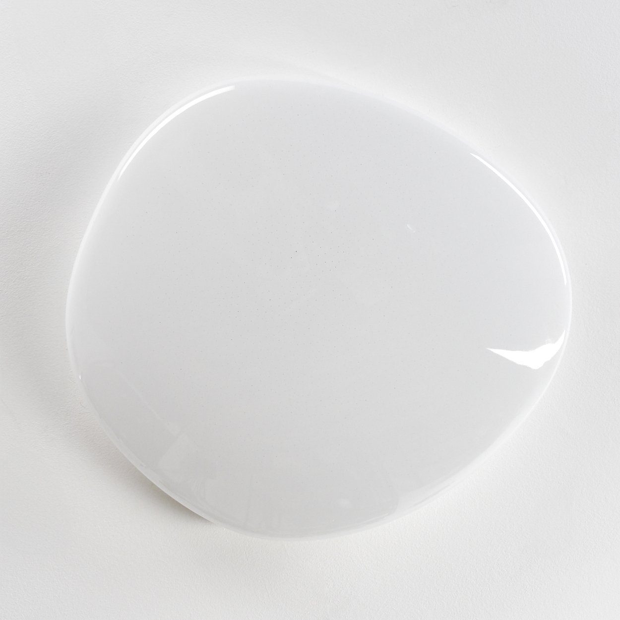 + Deckenlampe Weiß hofstein 6500 x Kelvin, 3150 dimmbare cm Fernbedienung 2950 Metall/Kunststoff + cm), Sternenhimmel-Effekt Deckenleuchte 3300 und LED (60 in 2700 aus wechselbar, Lumen, - 58