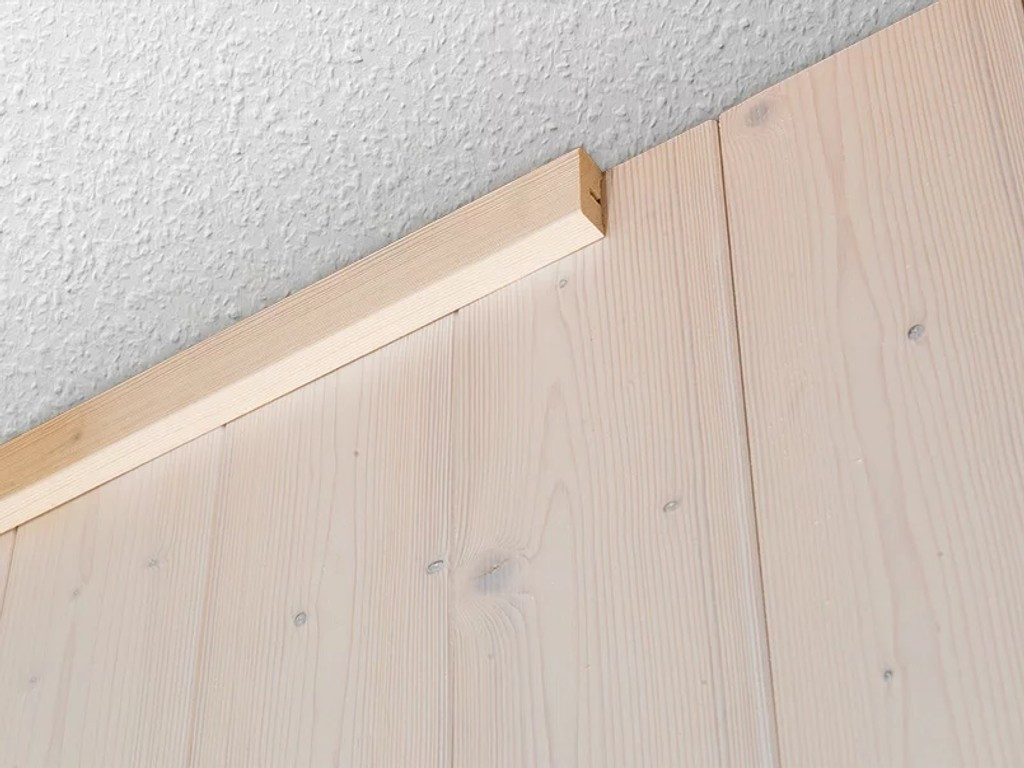 osmo Deckenleiste Abschlussleiste Fichte astig gew., Holz