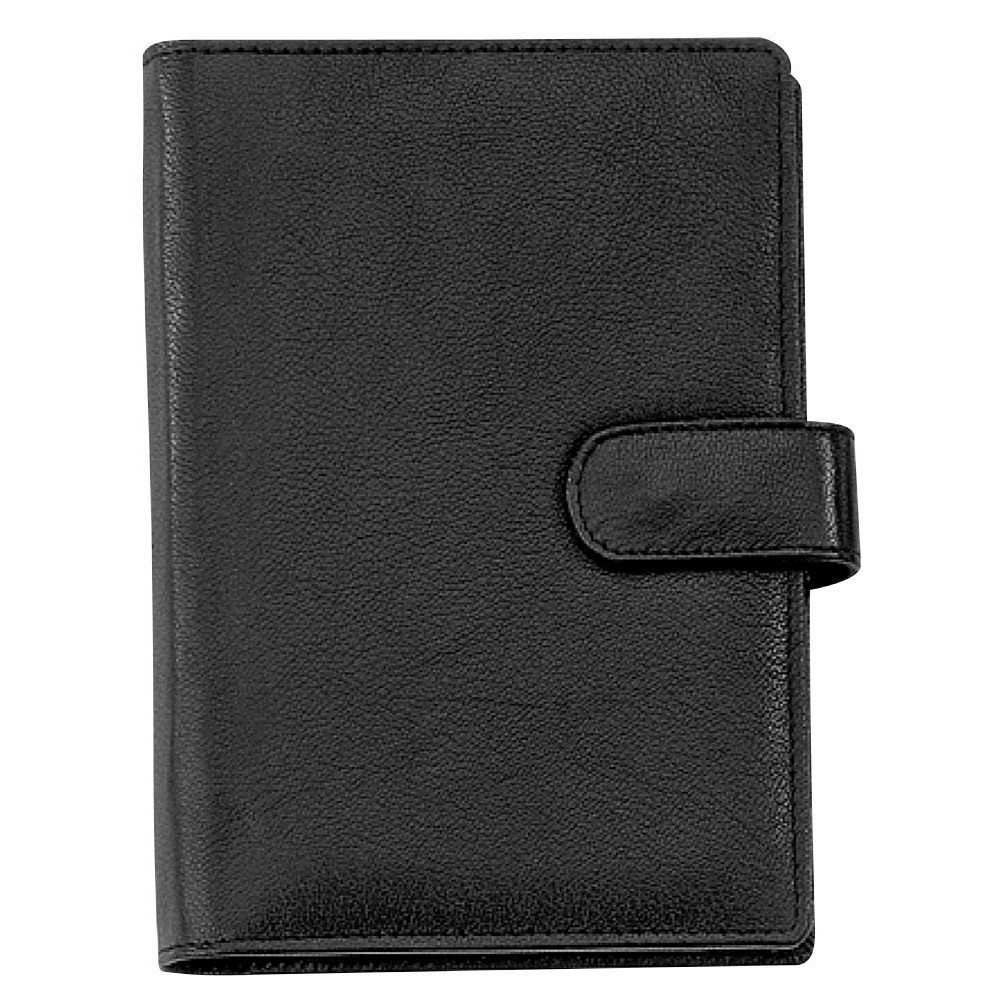 BIND Ringbuchkalender 1 Systemplaner T1 Nappaleder Manager-Planer A6 ohne Календари schwarz