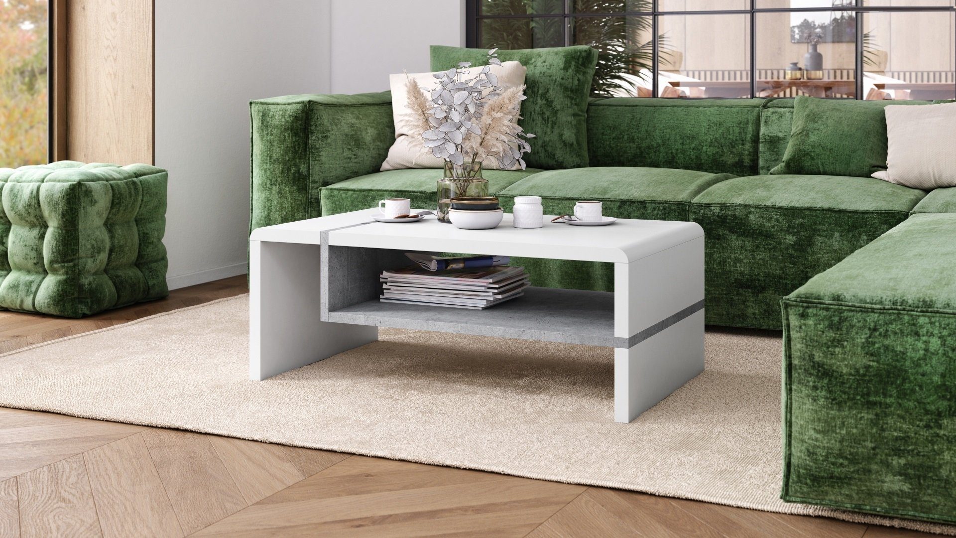 designimpex Couchtisch Design Wohnzimmertisch Folk 01 günstig online kaufen