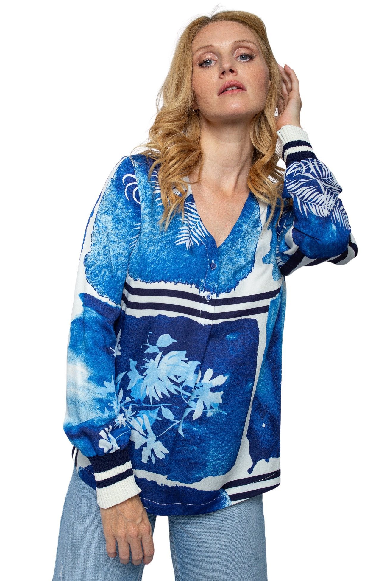 Emily Van Den Bergh Schlupfbluse Damenbluse günstig online kaufen