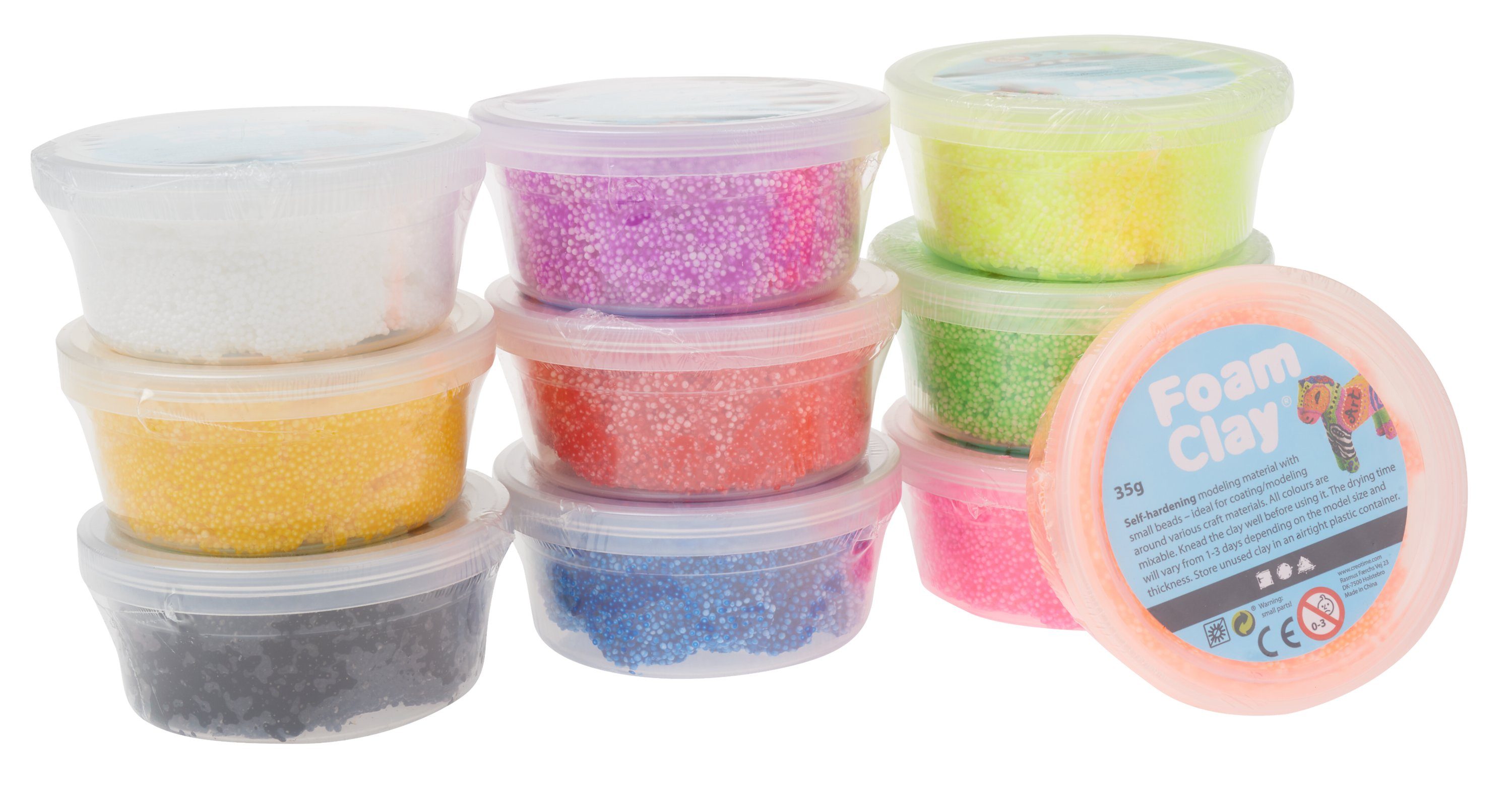 Modelliermasse Foam Clay-Sortiment