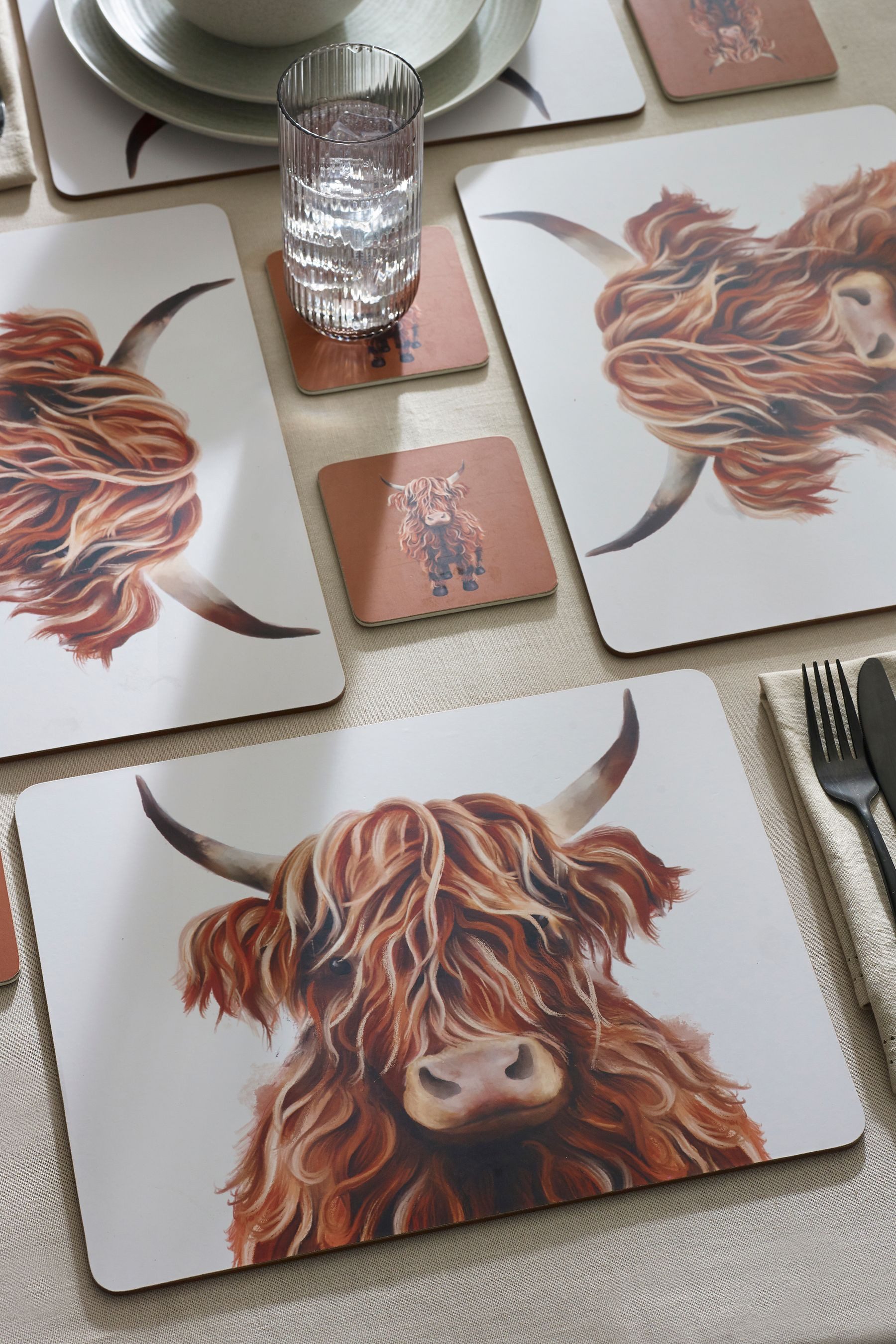 Next Platzset Hamish Tischsets/Untersetzer mit Kork, 4er-Set, (2-St) günstig online kaufen