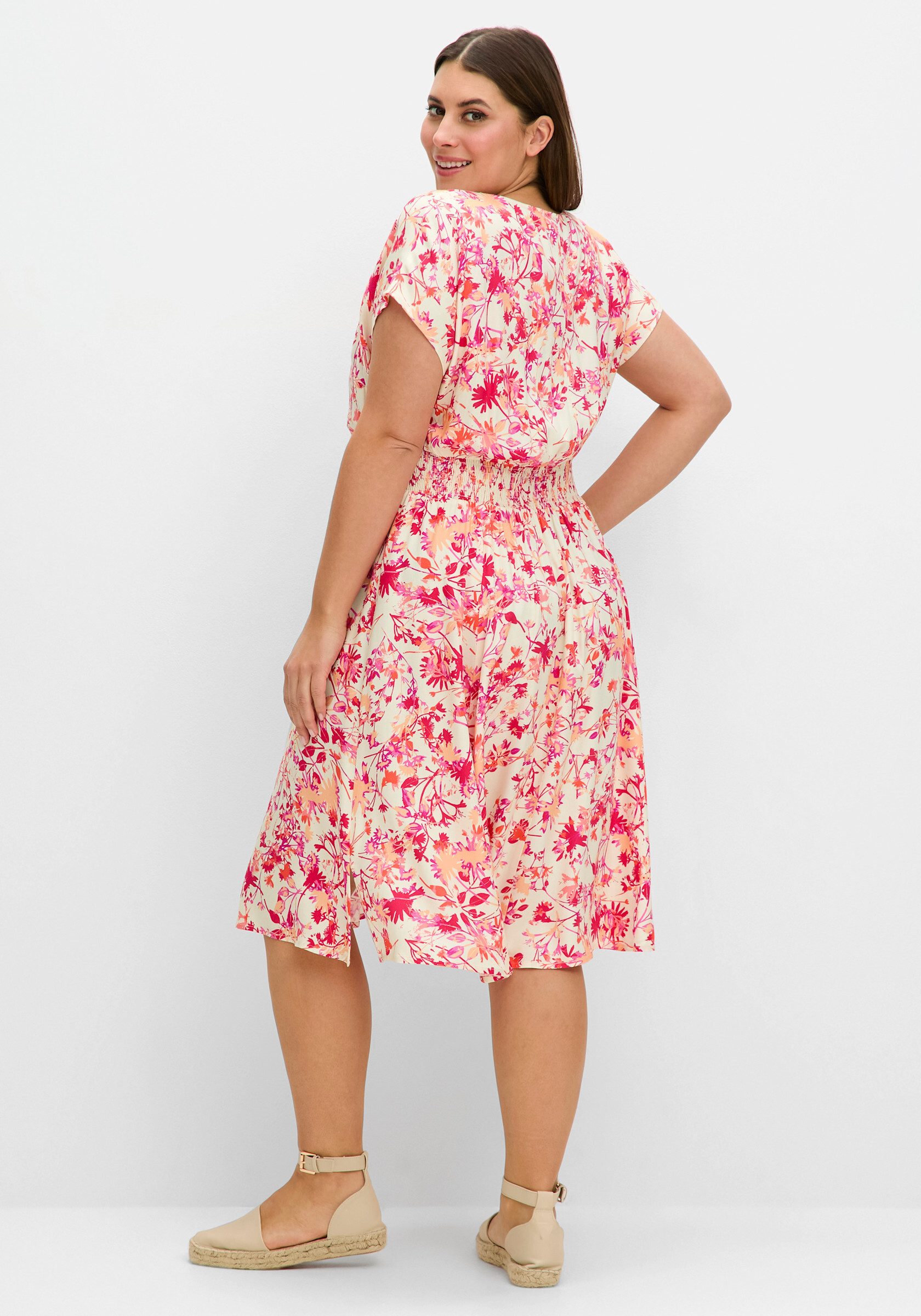 Sheego Etuikleid Sommerkleid . günstig online kaufen