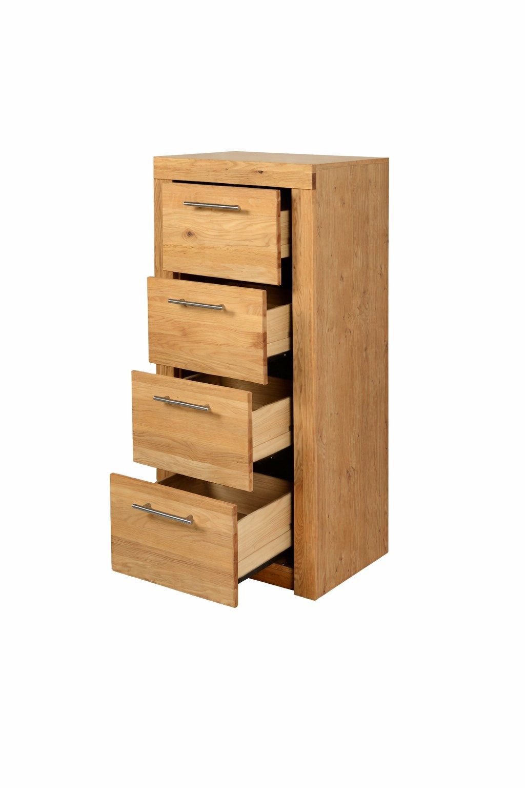 bv-vertrieb Anrichte Sideboard Kommode Schubladenkommode Wildeiche Metallgriffe