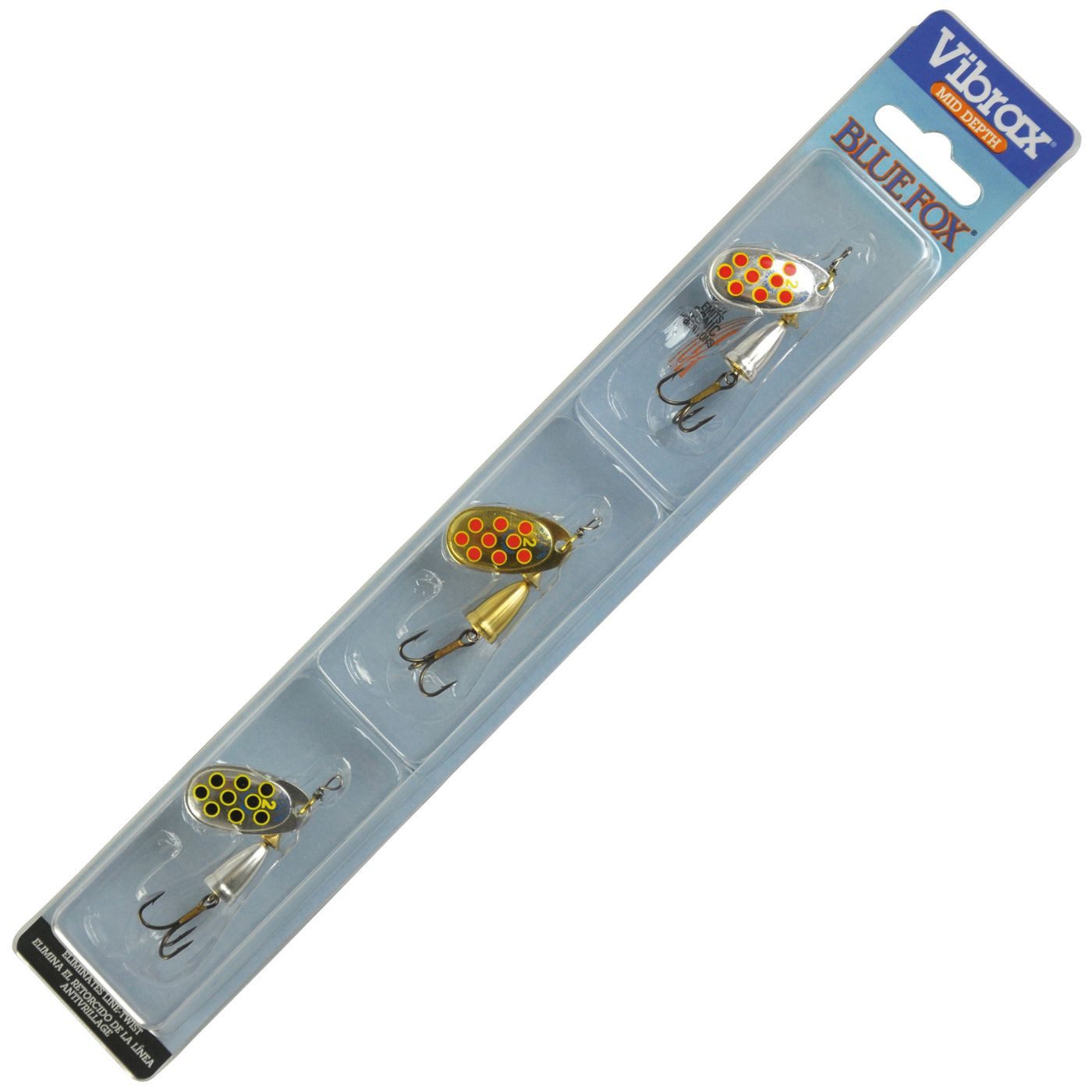 Blue Fox Kunstköder Blue Fox Vibrax-Kit Spinnköder Gr. 2 - 3 Spinner