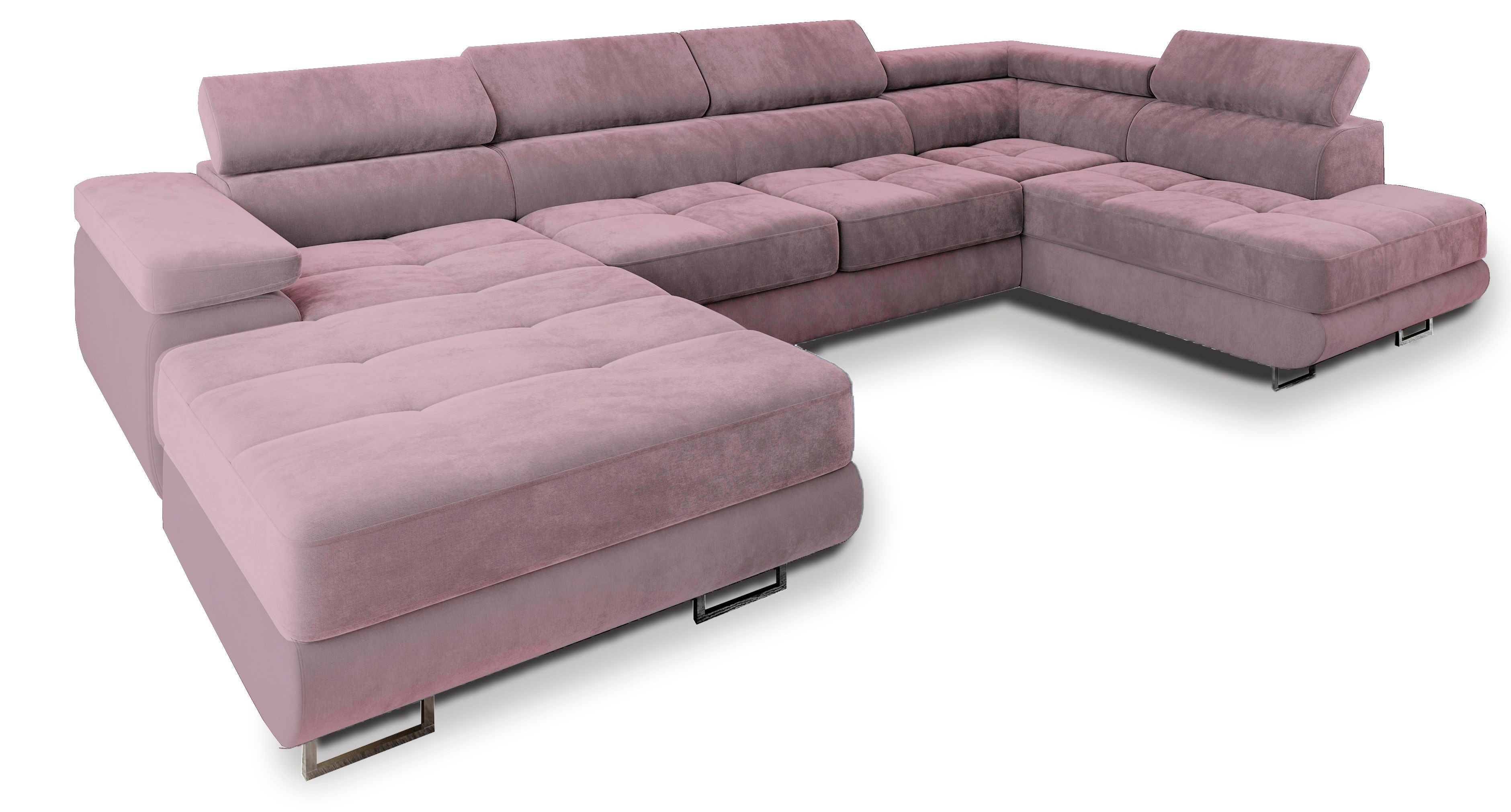 Masseno Ecksofa CASONE mit Schlaffunktion U-Form, günstig online kaufen