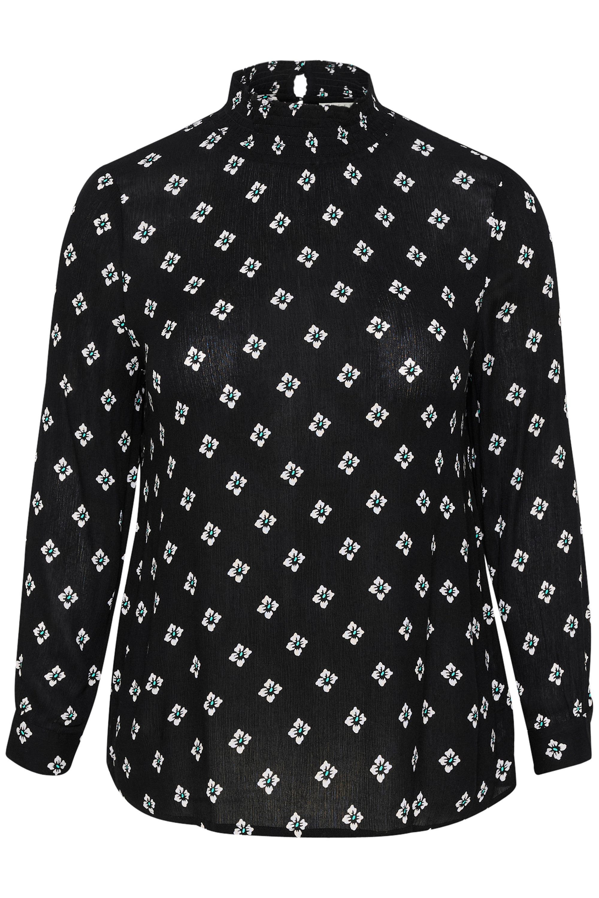 Langarmbluse Langarm-Bluse KCami