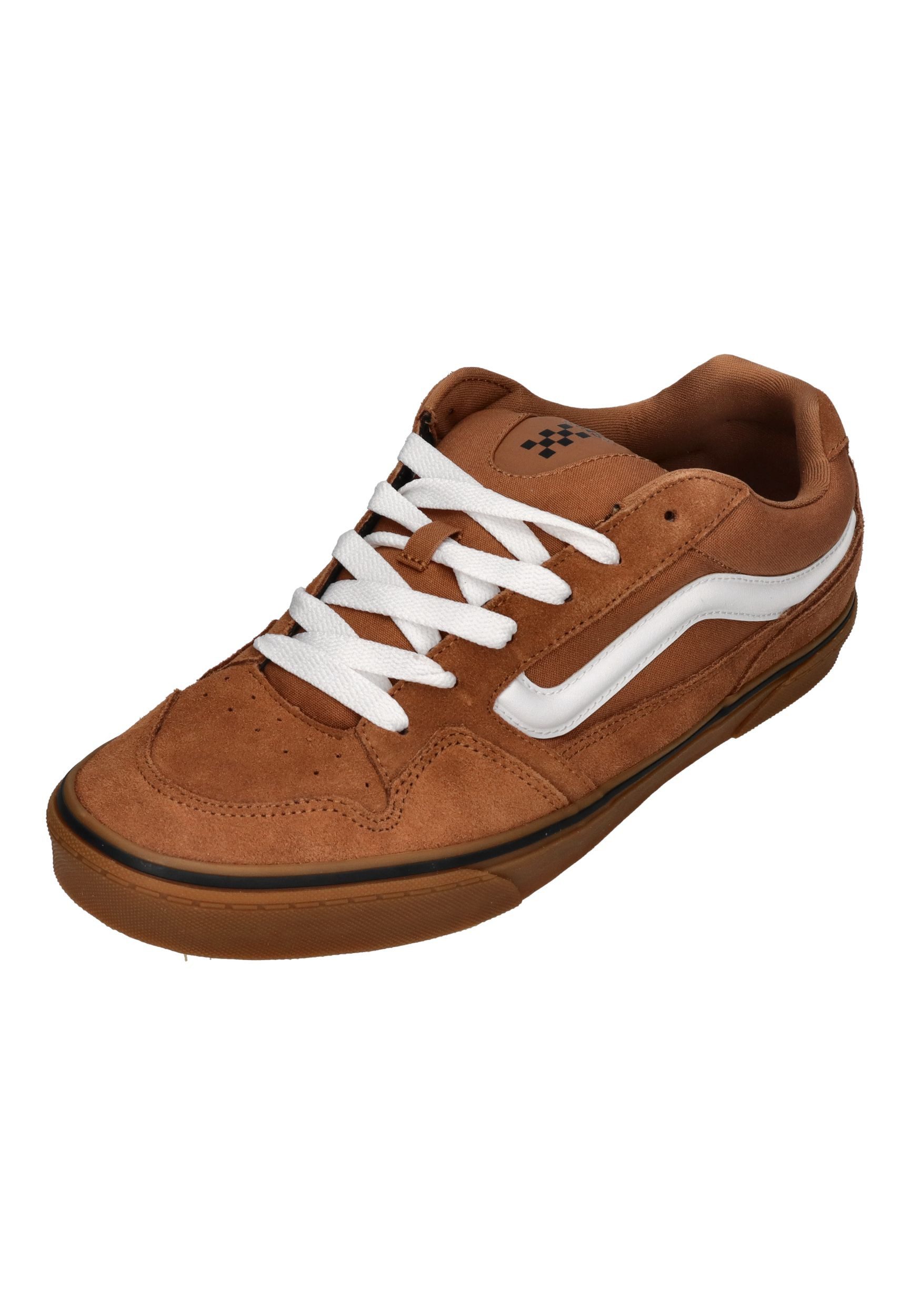 Vans CALDRONE Suede Gum Skateschuh Chipmunk