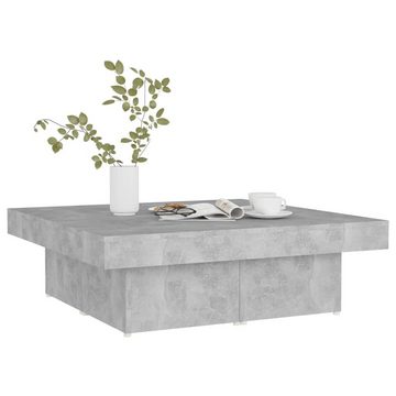 vidaXL Couchtisch Couchtisch Betongrau 90x90x28 cm Holzwerkstoff (1-St)