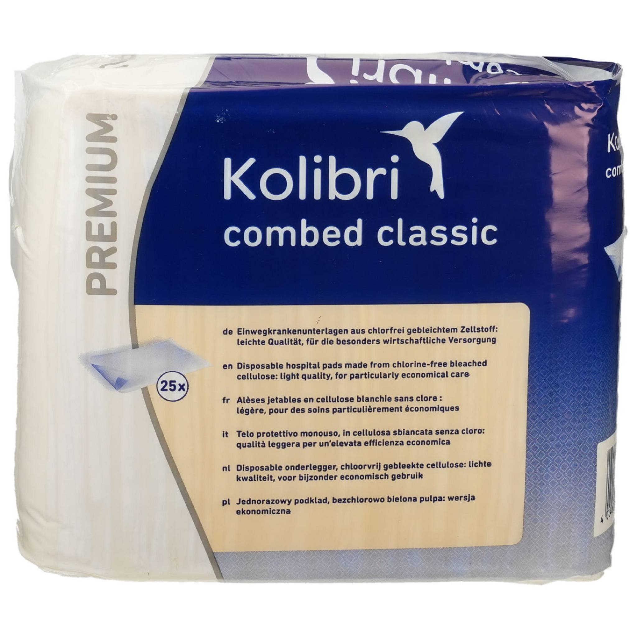 Matratzenauflage combed Krankenunt.premium classic 60x90 cm 25St PZN 11036917 Kolibri – Bild 3 von 4