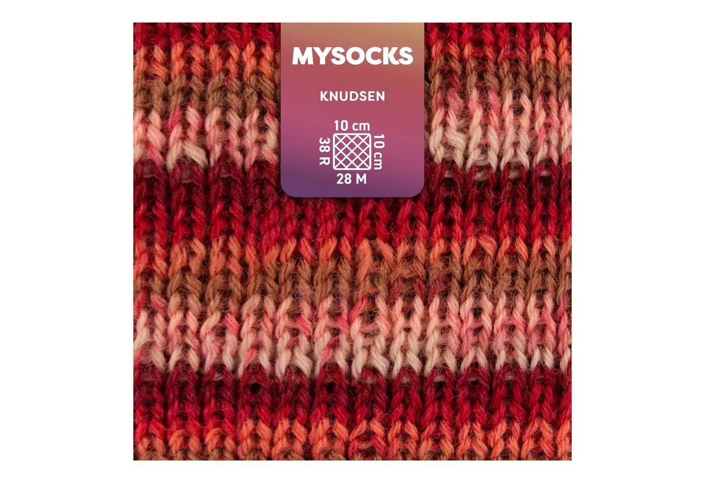 Thumbnail - myboshi mysocks Sockenwolle, 4-fädig, mit Label Häkelwolle, 420 m (4-St., Sockenwolle mit Label 4-fädig), Farbverlauf