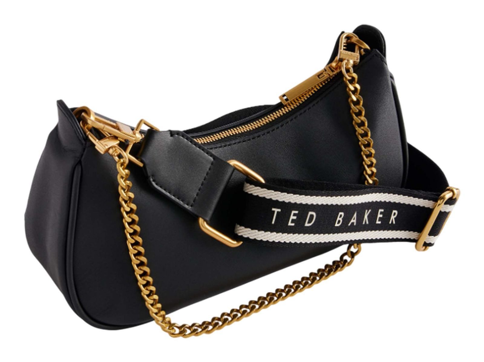 Ted Baker Umhängetasche Essiy Webbing Leather Crossbody Bag, aus echtem Rindsleder