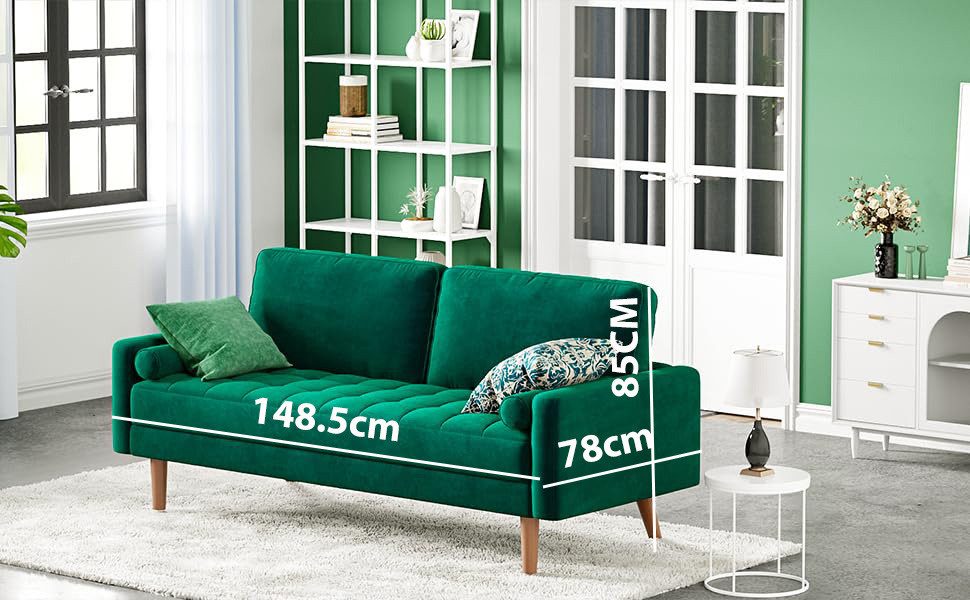 OUNUO Sofa 2 Sitzer Sofa 2er günstig online kaufen