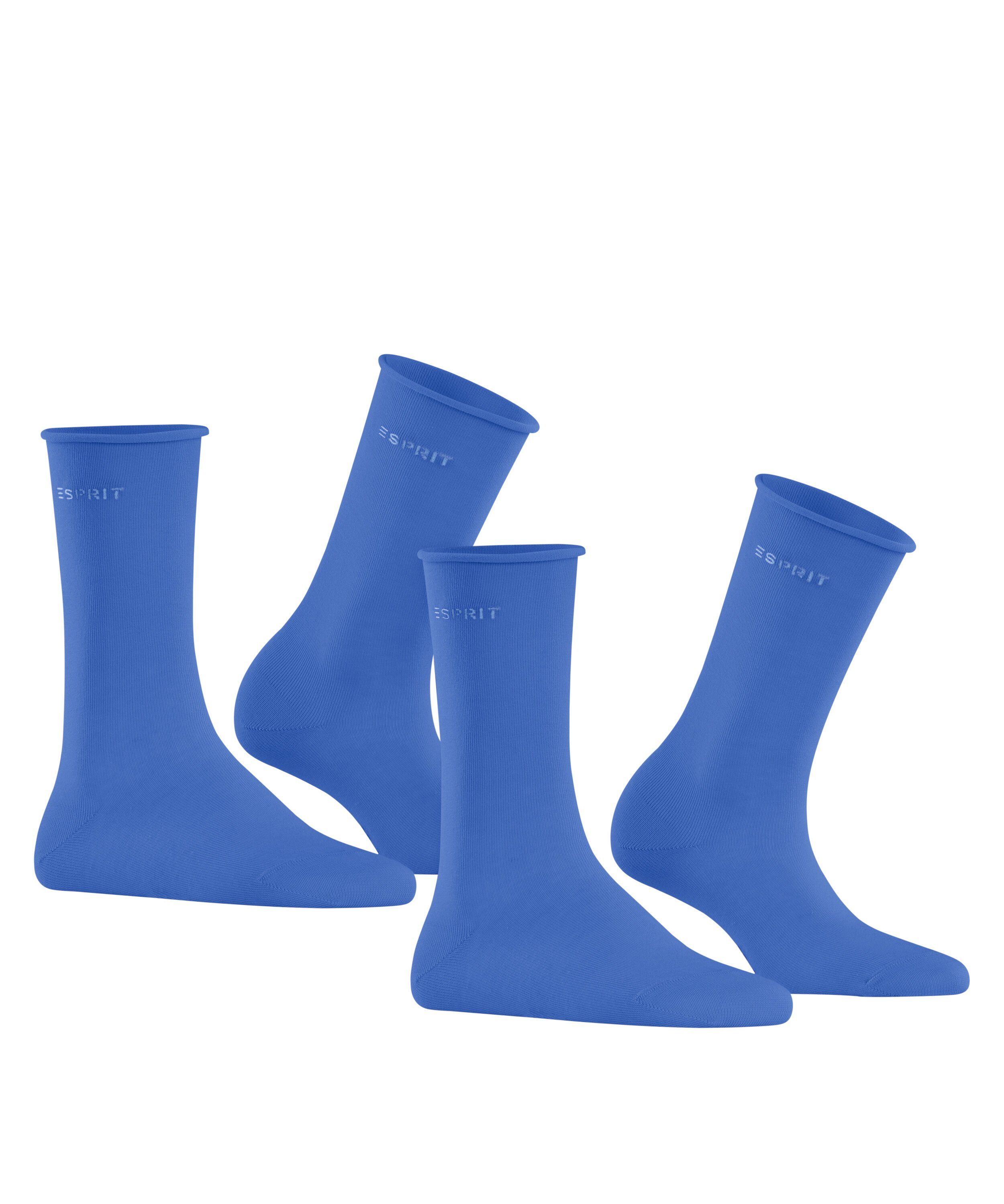 Esprit Socken Basic Pure 2-Pack (2-Paar) (6046) deep blue