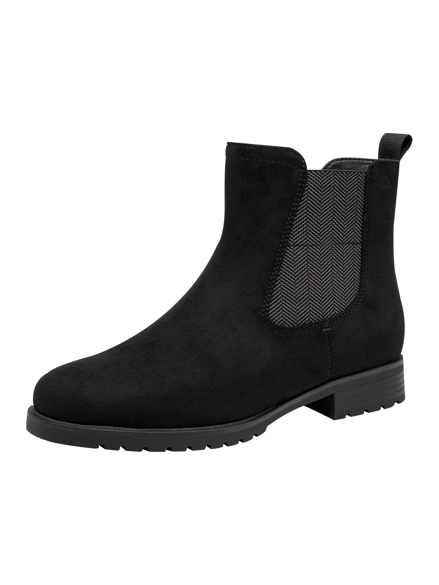 Jana Vegan spitz kein Absatz 8-25493-47 Chelseaboots Vegan