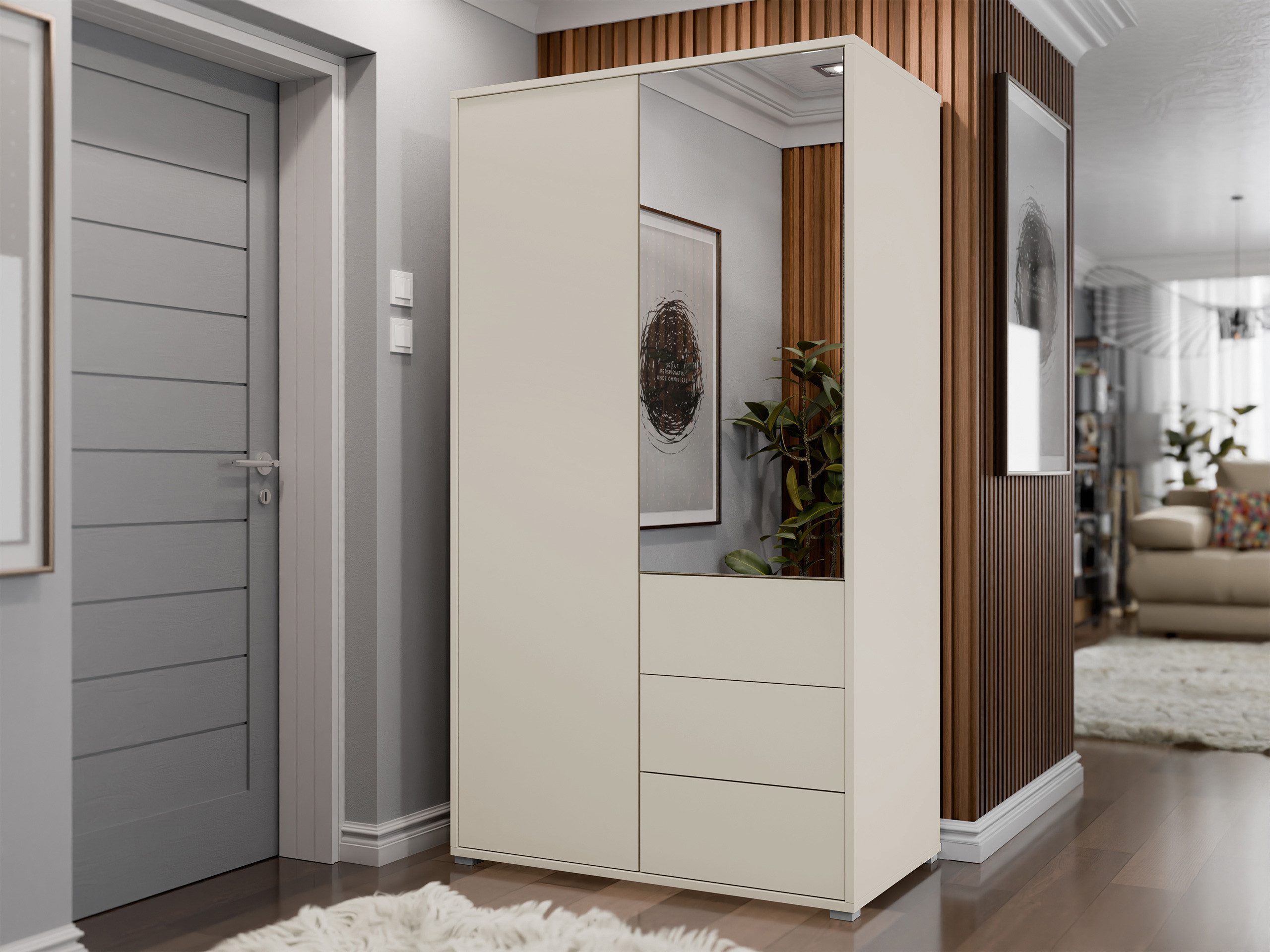 MIRJAN24 Kleiderschrank Gesita 2D3SZ (mit drei günstig online kaufen