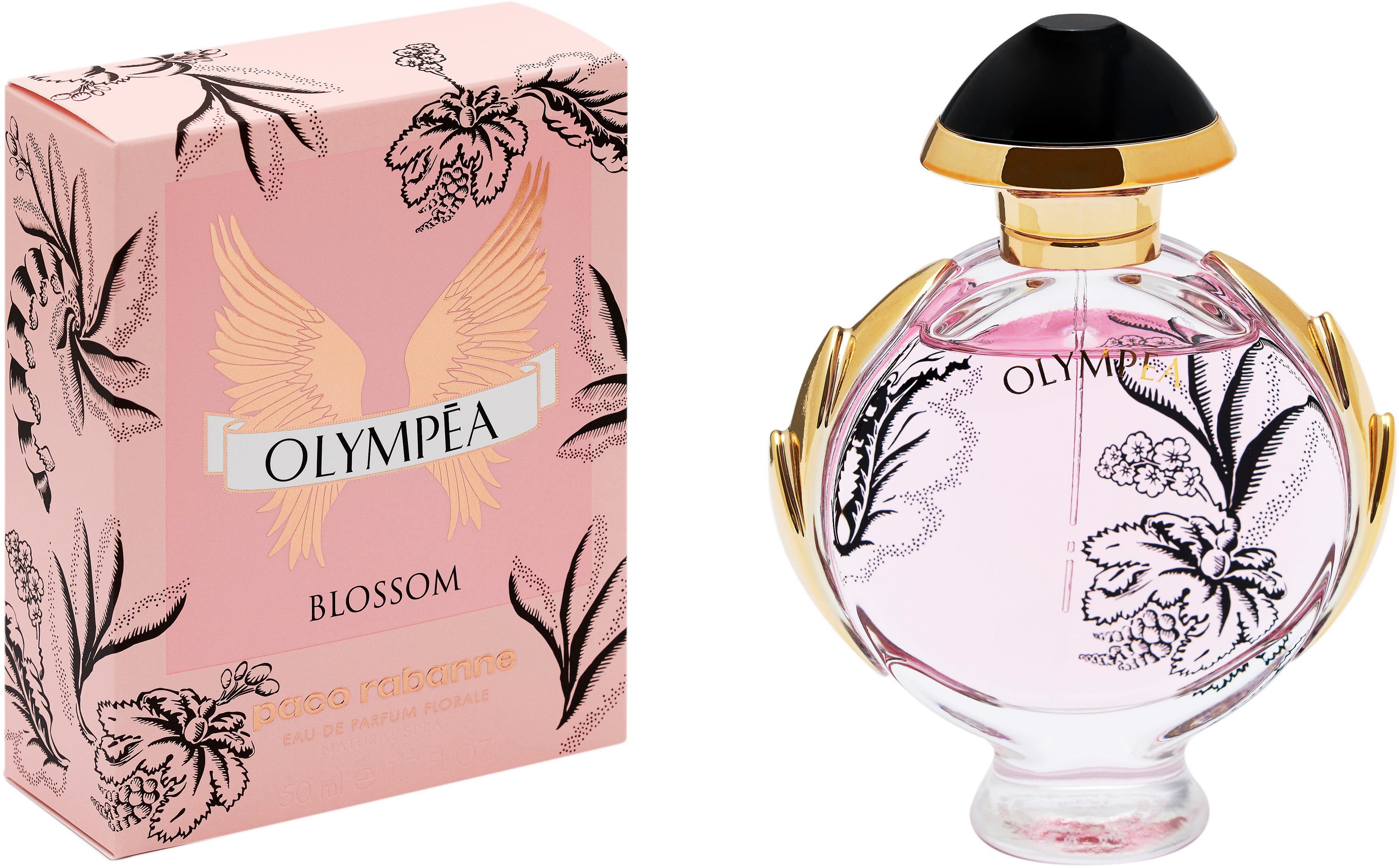 paco rabanne Eau de Parfum Olympéa Blossom, mit edler Verpackung