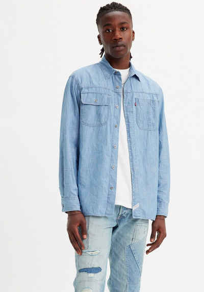 Levi's® Langarmhemd LS AUBURN WORKER BLUES