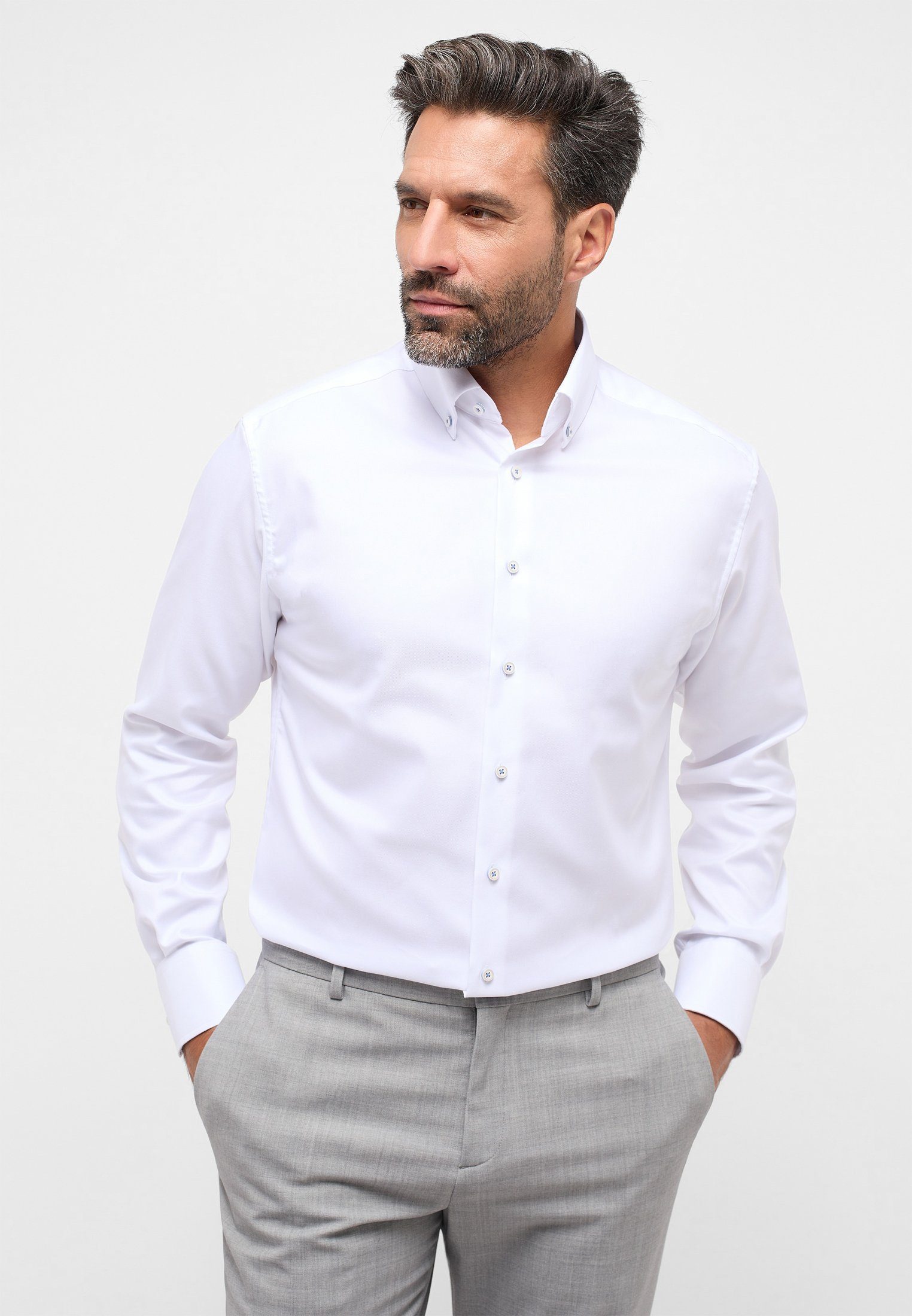 Eterna Langarmhemd MODERN FIT günstig online kaufen