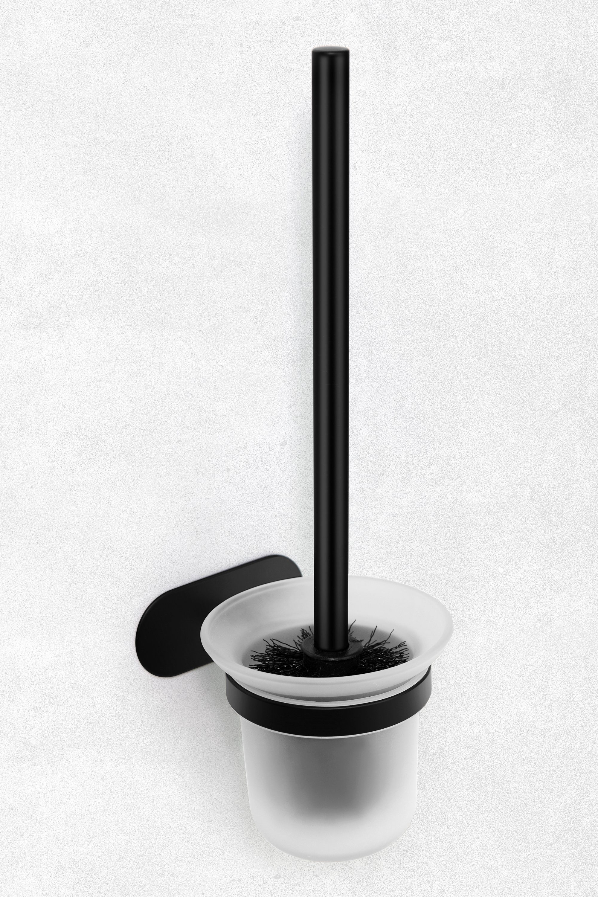 Ambrosya WC-Garnitur Toilettenbürstenhalter ohne Bohren Klobürstenhalter zu günstig online kaufen