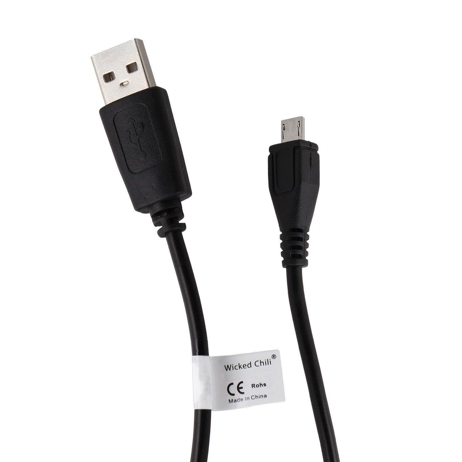 Wicked Chili MicroUSB Ladekabel für PS4 Controller Dualshock4 Gaming-Controllerkabel, MicroUSB, USB-A (180 cm), Extra Lang, mit Knickschutz, Play & Charge Gamin – Bild 4 von 5