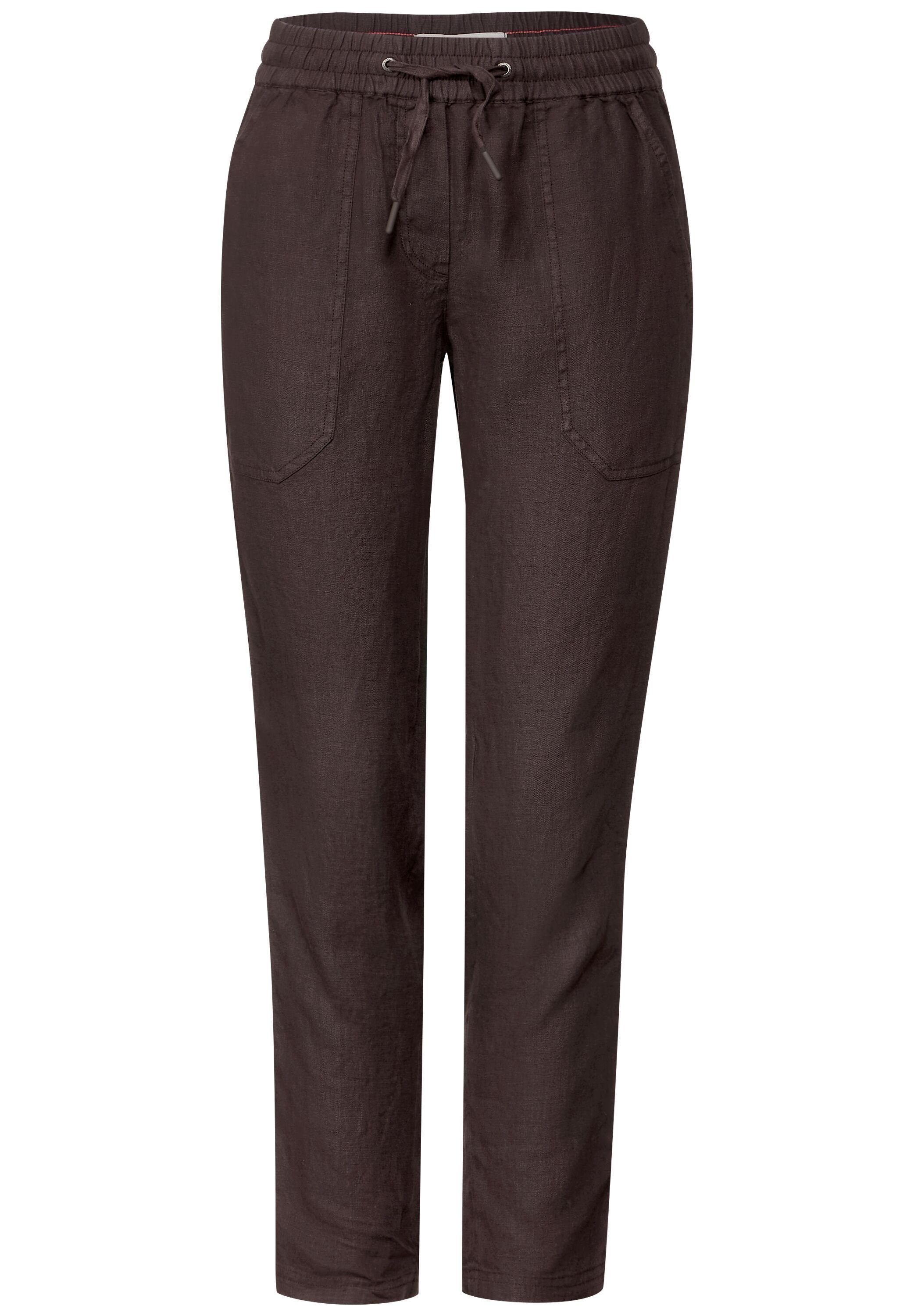 [Gute Qualität] Cecil 5-Pocket-Hose dark coffee brown