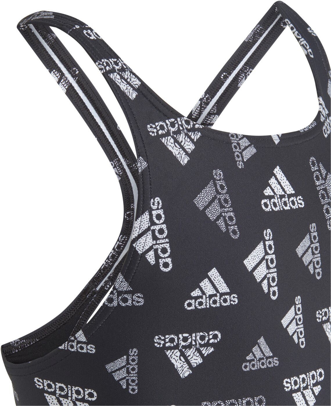 adidas Performance Badeanzug LOGO SWIMSUIT BLACK/WHITE