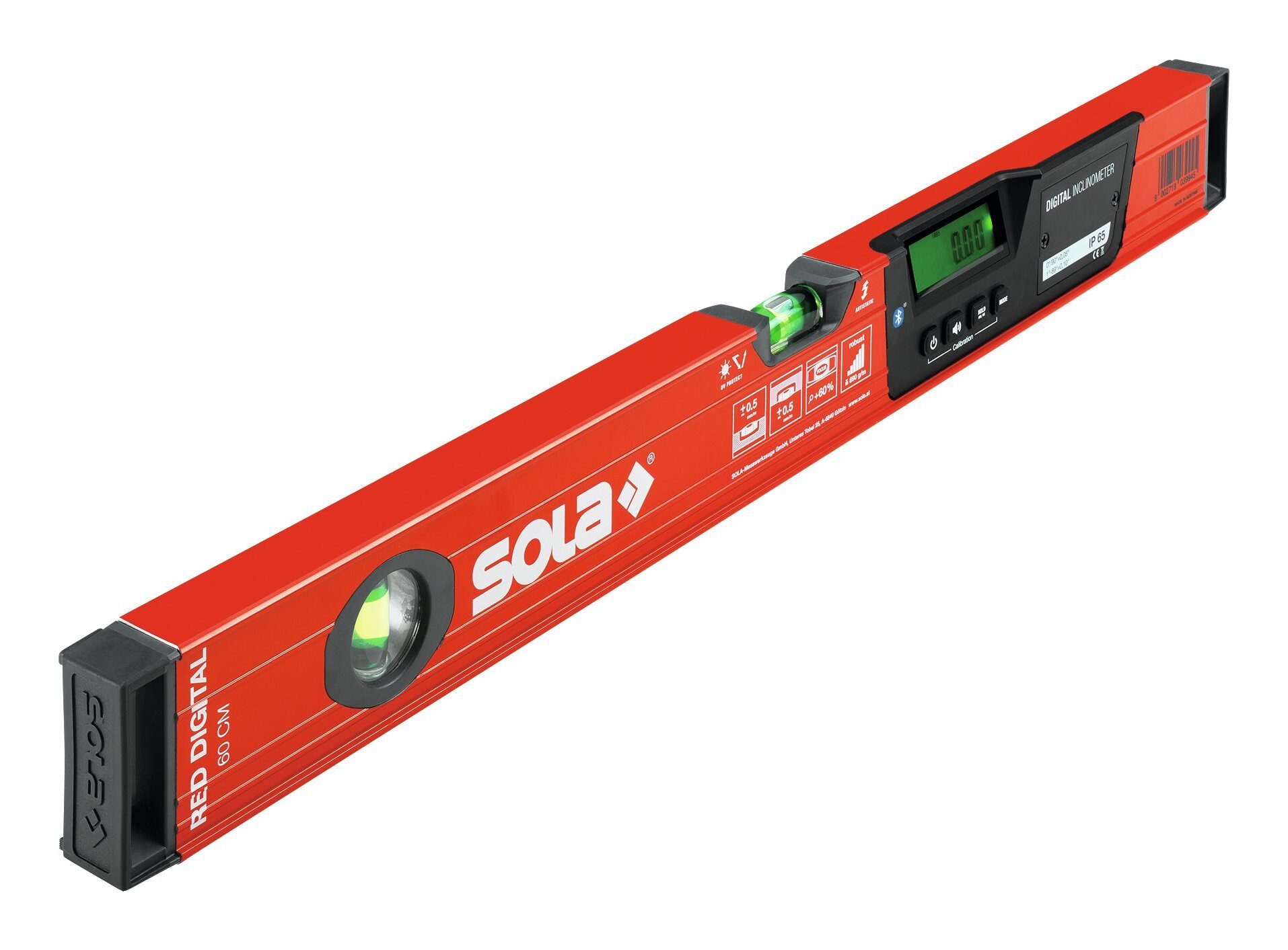 Digitale digital SOLA 120 RED Wasserwaage,