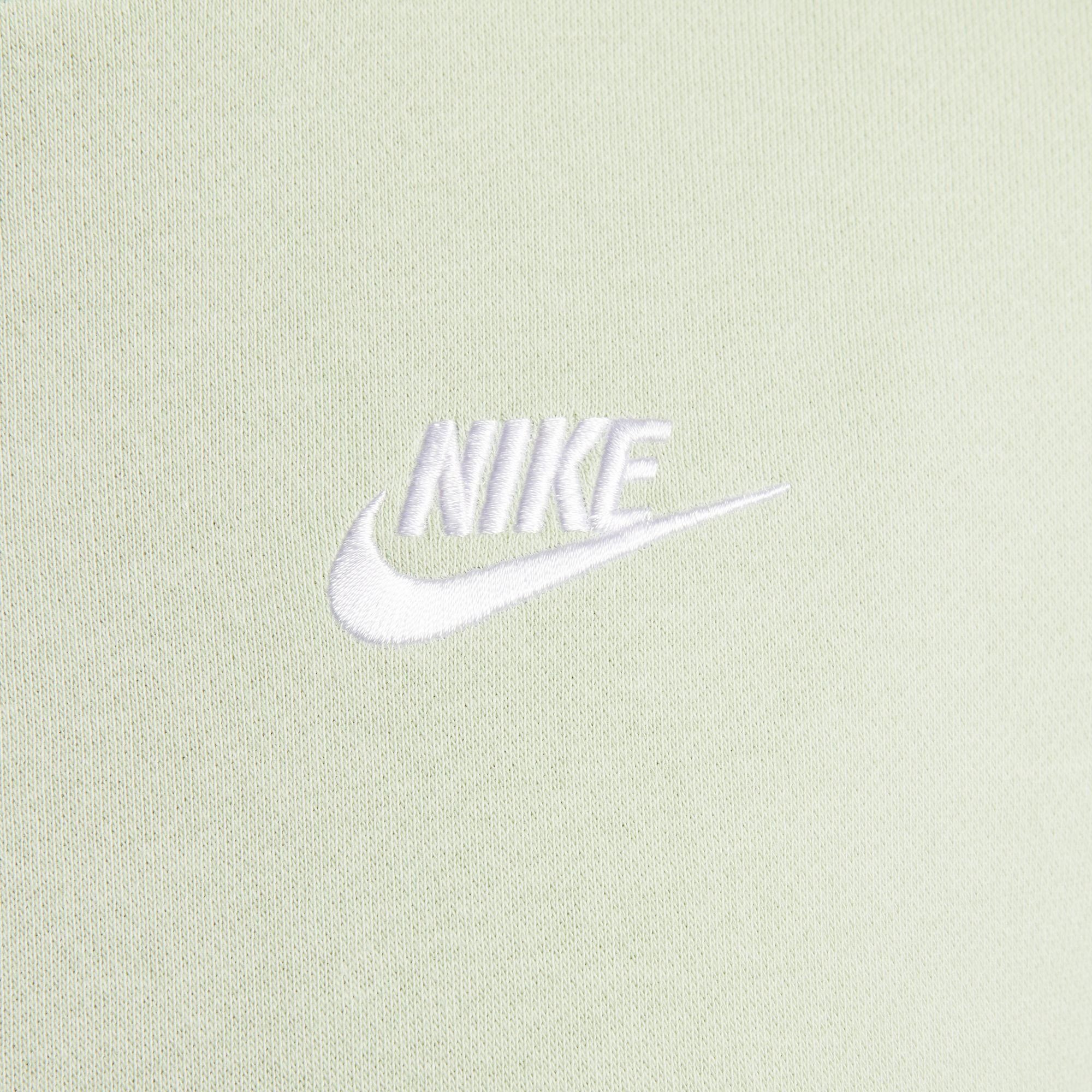 Nike Sportswear Kapuzensweatshirt CLUB FLEECE HOODIE WOMEN'S HONEYDEW/WHITE PULLOVER