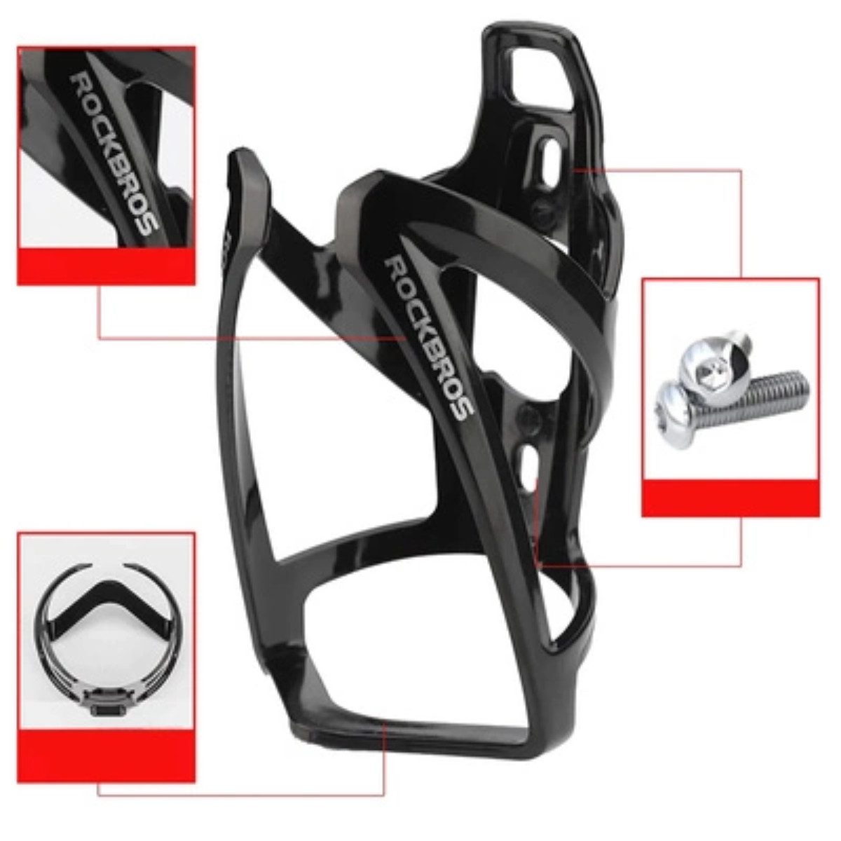ROCKBROS Fahrrad-Flaschenhalter Rockbros FK338 Fahrradflaschenhalter