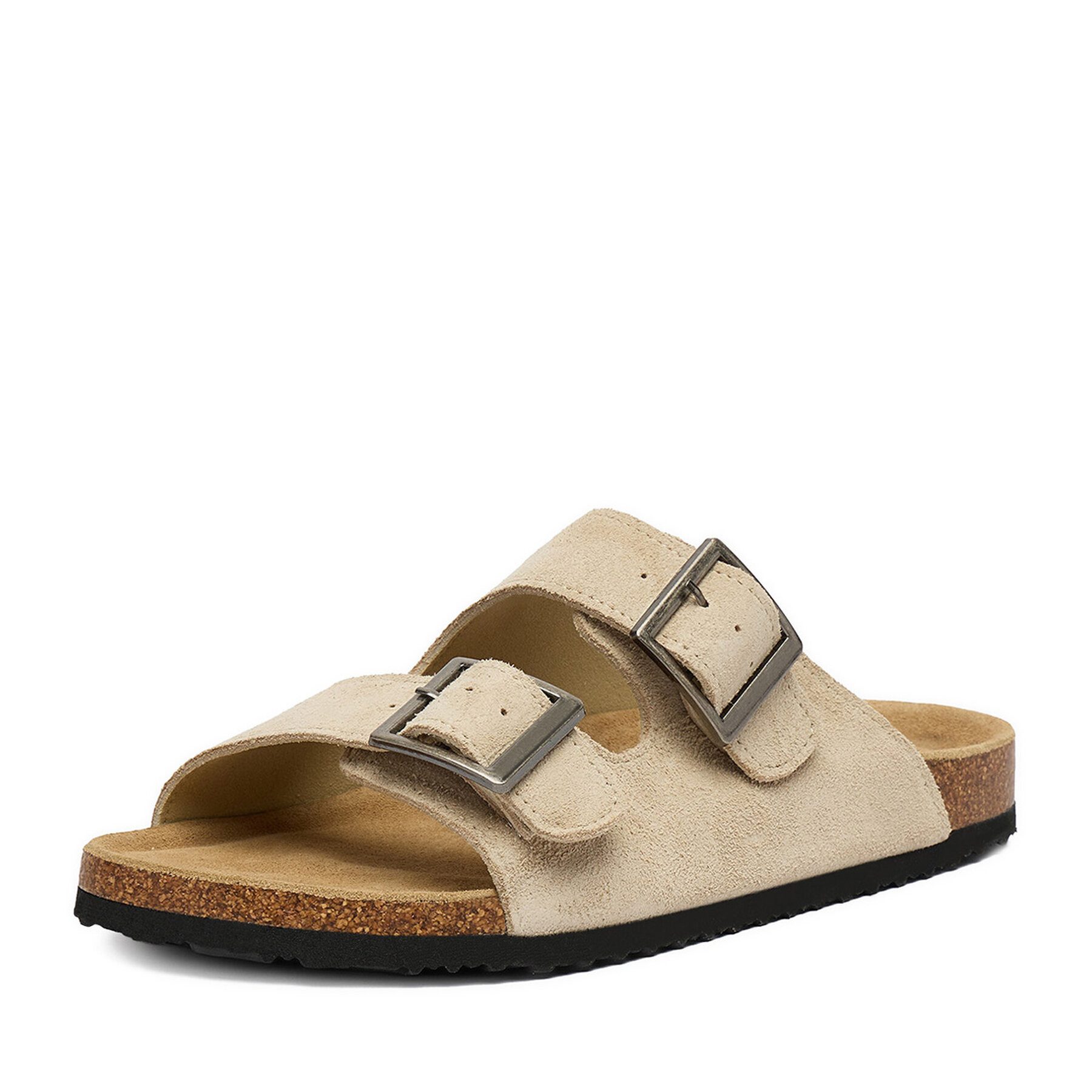 Go Soft Go Soft Herren-Flip-Flops, Beige Badepantolette