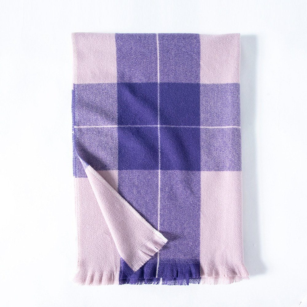 XDeer Wollschal Damen Schal,kuschelweich Karo,Winter Schal günstig online kaufen