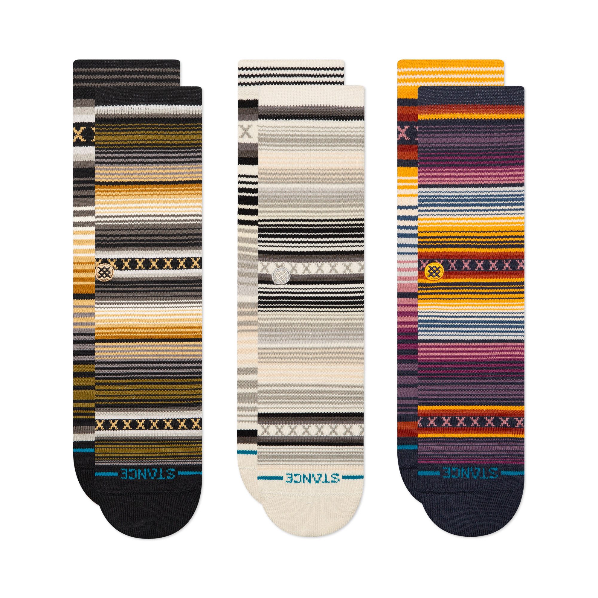 Stance Freizeitsocken CURREN 3 PACK günstig online kaufen