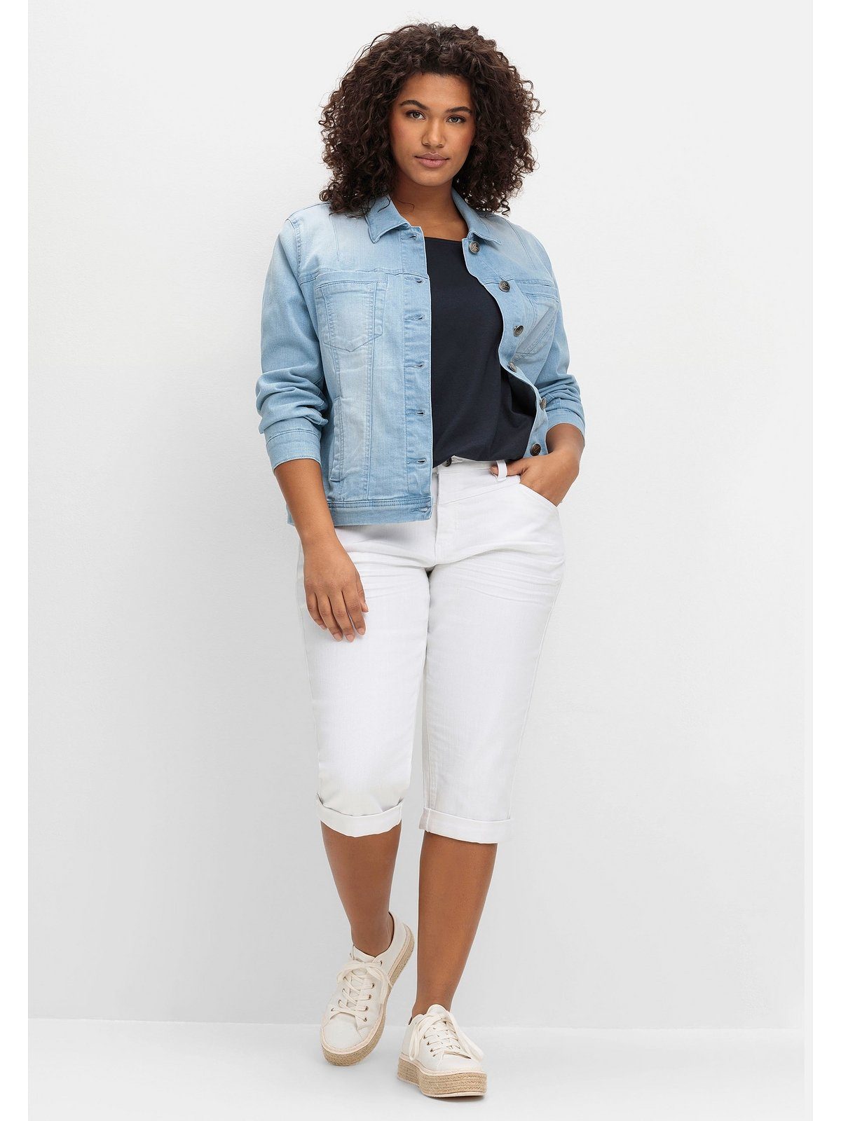3/4-Jeans Große Größen
