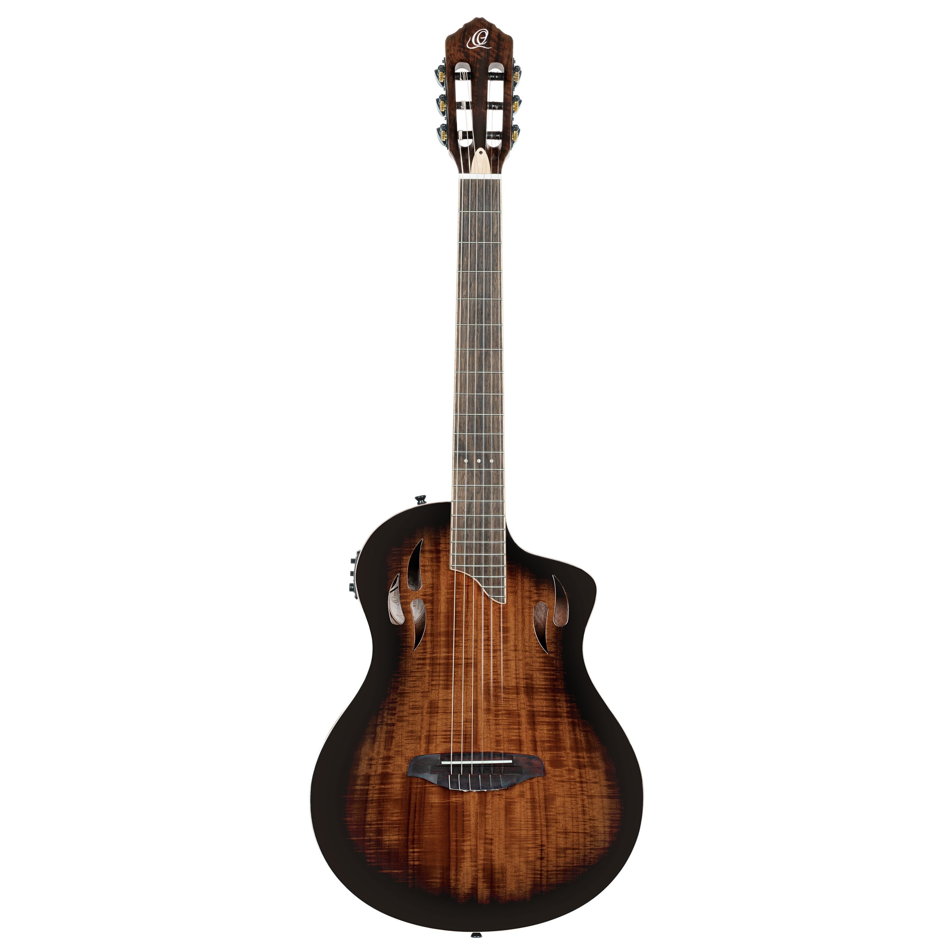 ORTEGA Guitars Konzertgitarre, Konzertgitarren, 4/4 Konzertgitarren, RTPDLX-ACA Akazien Burst - 4/4 Konzertgitarre