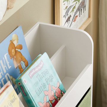 SoBuy Wandregal KMB81, Kindergarderobe Kinderregal Bücherregal für Kinder Wandgarderobe