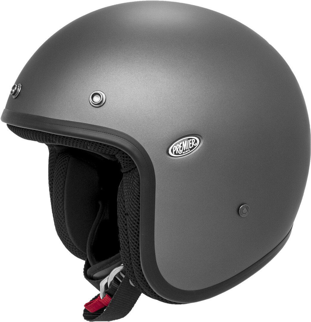 Premier Motorradhelm Vintage Classic U 17 BM Jethelm, integriertes Sonnenvisier