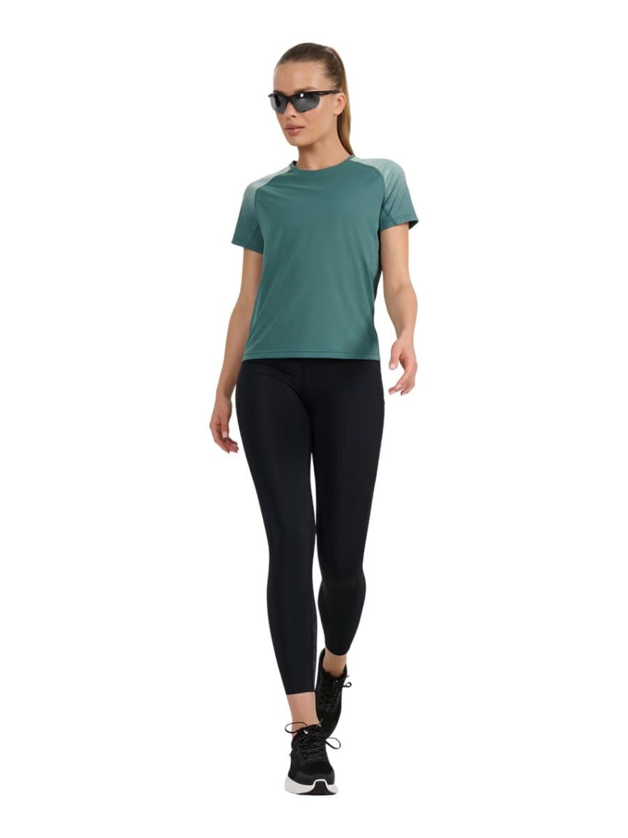 4F Leggings FNK F357 (schnelltrocknend, hoher Bund) schwarz Damen