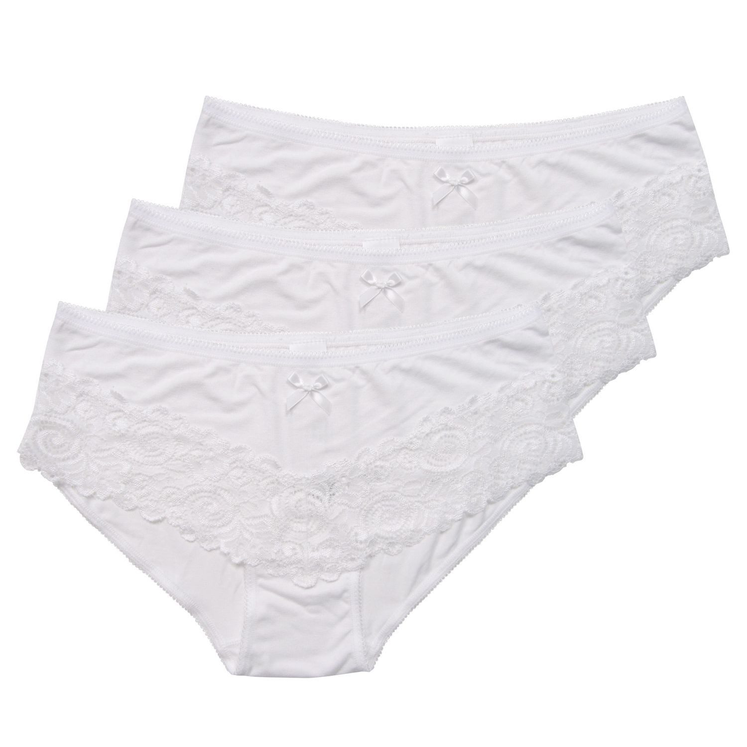 ITALIAN FASHION Midislip INSPIRACJA (3-St) mit feinen Spitzenelementen