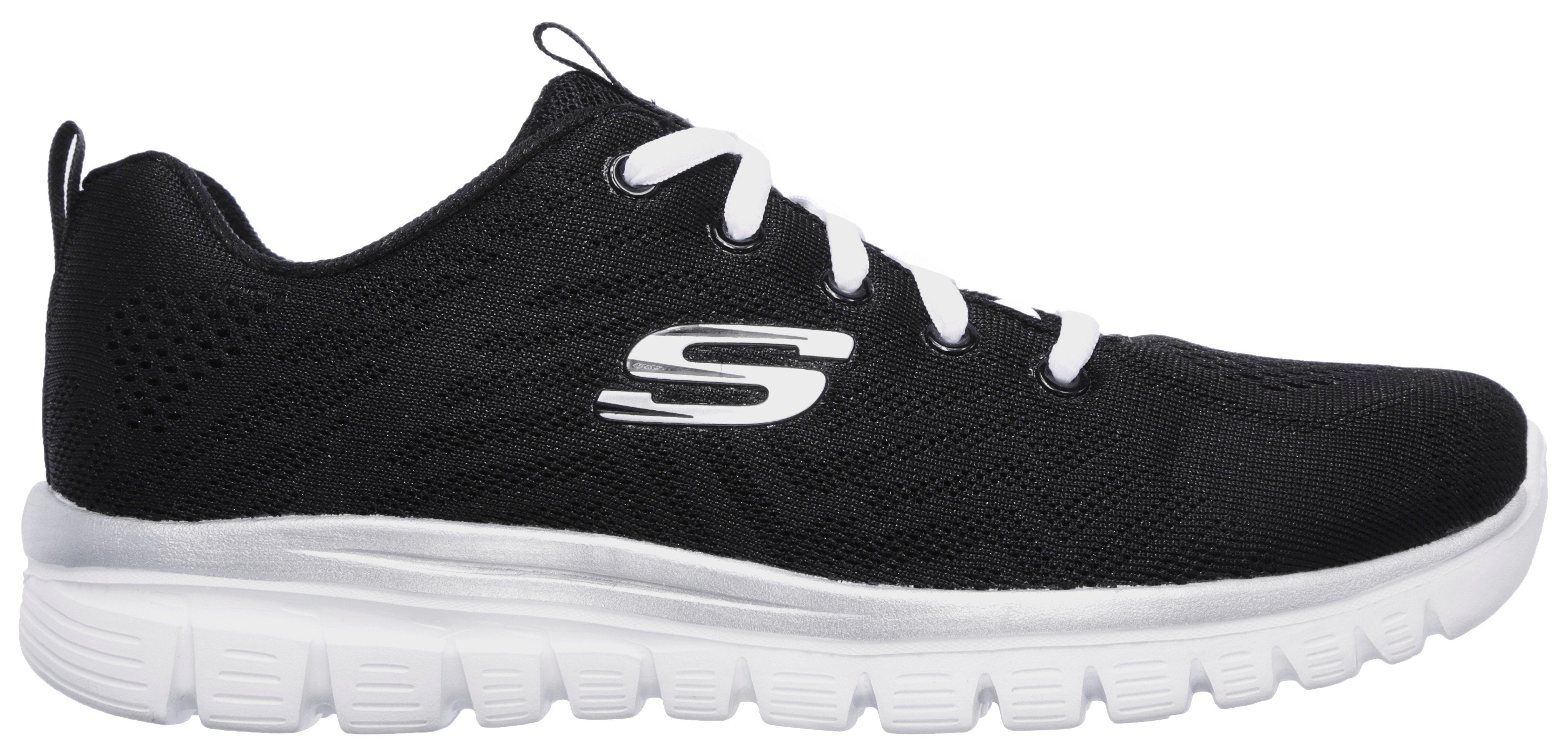 Skechers GRACEFUL - GET CONNECTED Sneaker in Schuhweite G (weit), Freizeitschuh, Halbschuh, Schnürschuh