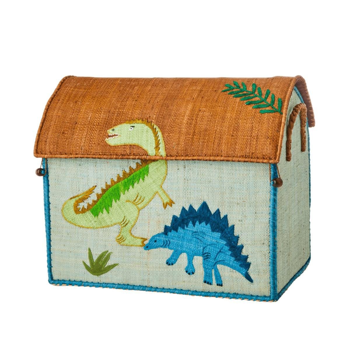 rice Aufbewahrungskorb Landhauskorb mittel Raffia-Bast Kinderzimmer günstig online kaufen