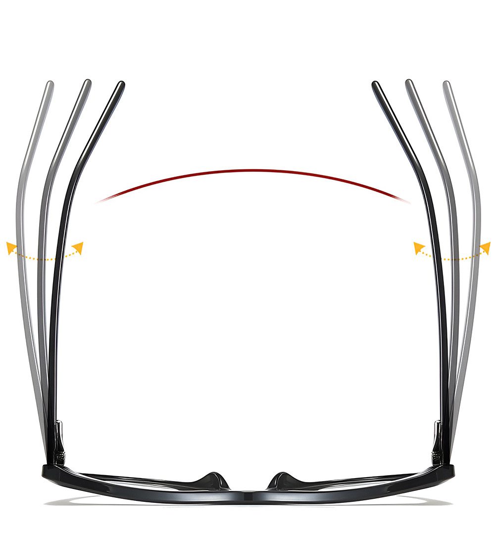 PACIEA Lesebrille Damen Herren Cat Eye Blaulichtfilter Anti-Müdigkeit Mode