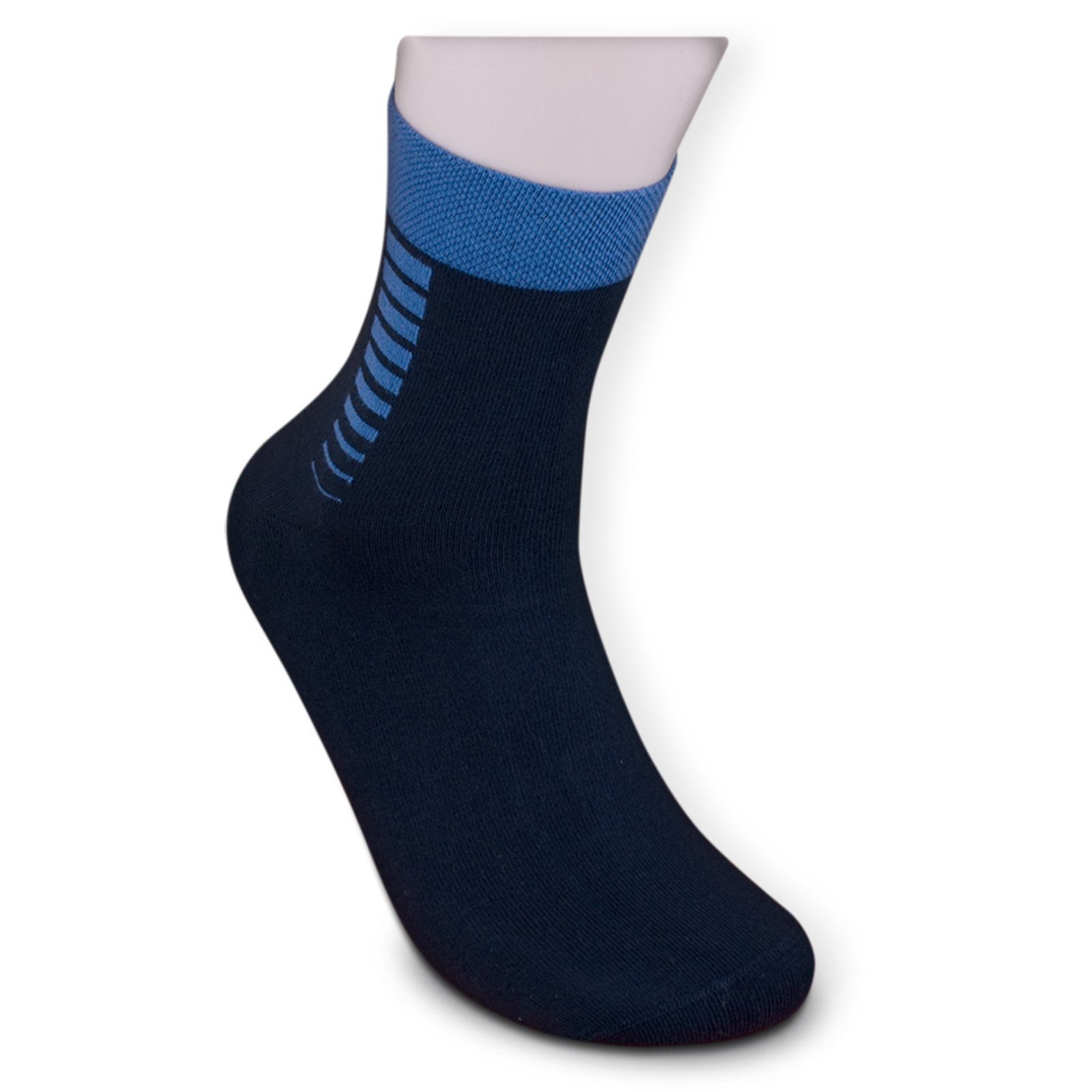 JEANS mit ohne Die Kurzsocken Sockenbude grau 5-Paar, (Bund, Gummi blau) Komfortbund